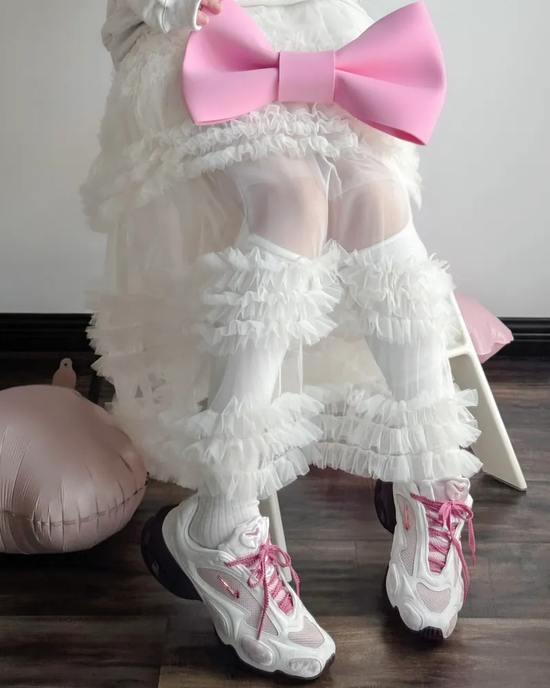 【預購】Nike Air Max Muse 情人節限定 KARINA同款 奶油粉紫拼接氣墊鞋｜天鵝絨愛心設計 舒適緩震休閒鞋 女款｜IQ1152-666