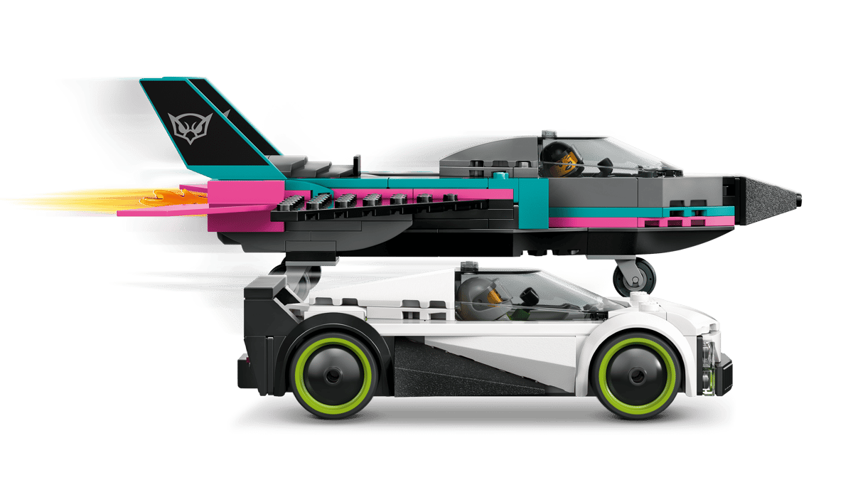 樂高 60489 噴射機 vs. 汽車 ｜ CITY 系列 ｜ 飛米樂高專賣店