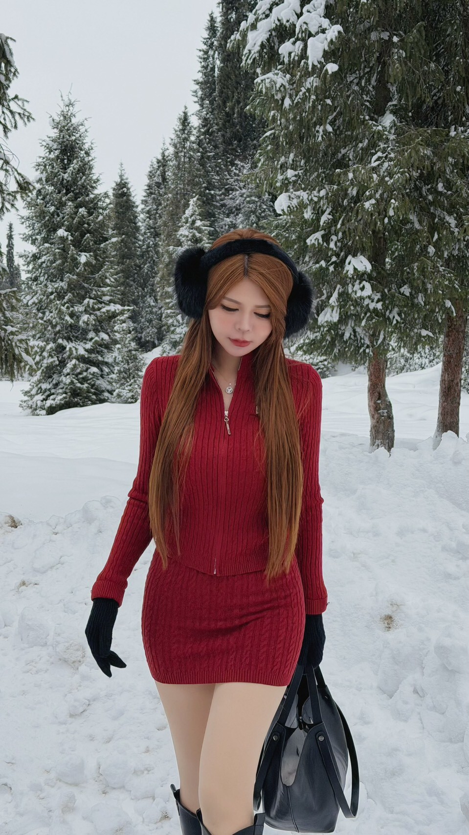 午後序曲’Afternoon Overture—麻花拉鍊套裝