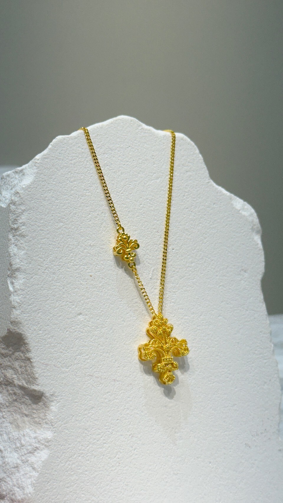 鳶尾花立體套鍊