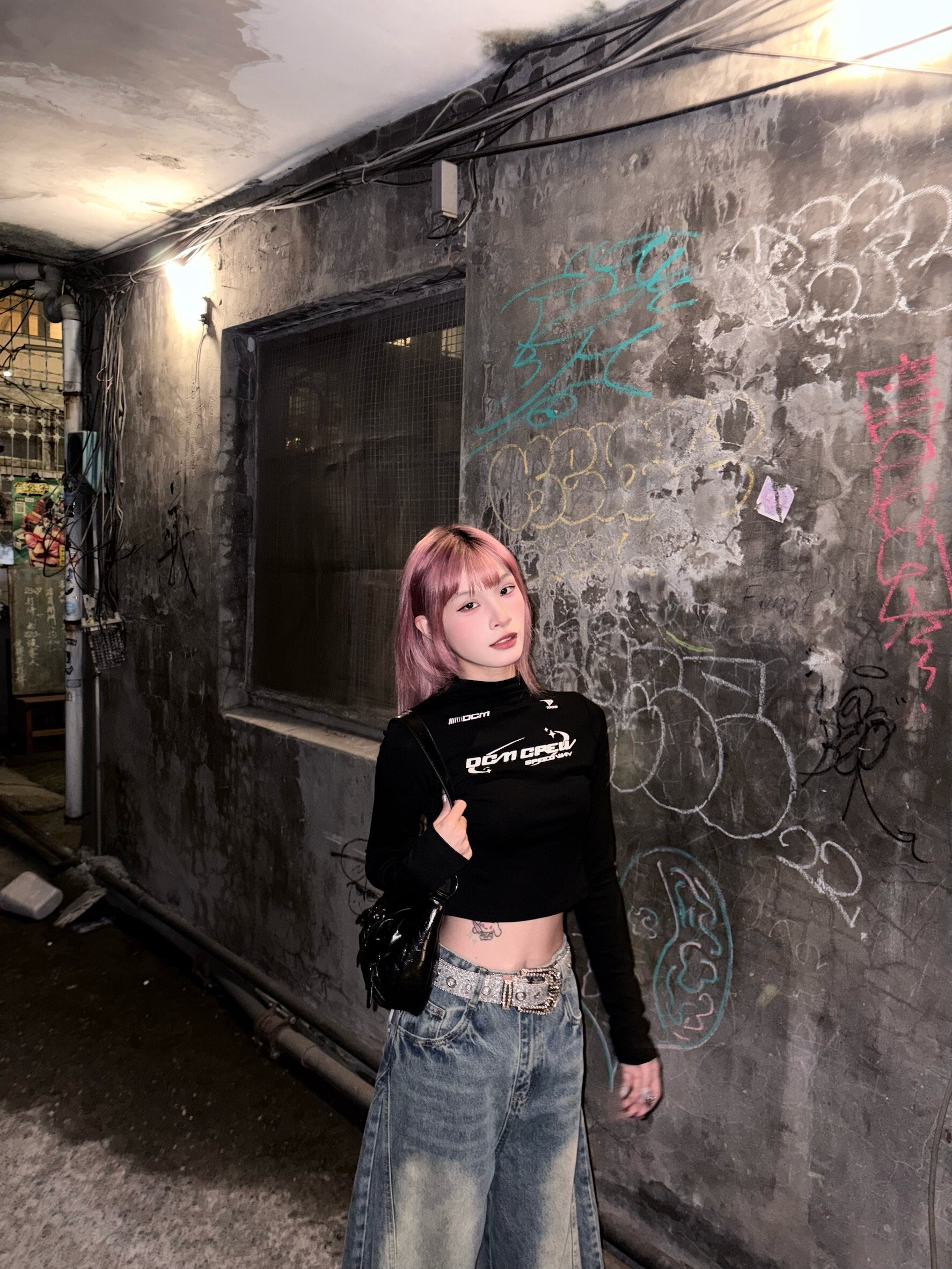 (GOAL) DCM｜賽車小高領短版上衣 🏁