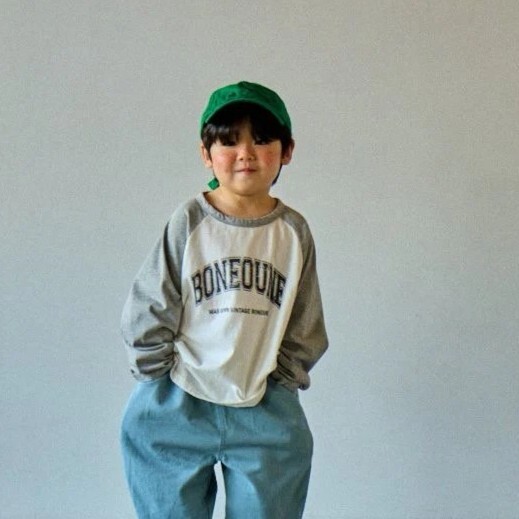 90-160 BN 字母棒球T 2色