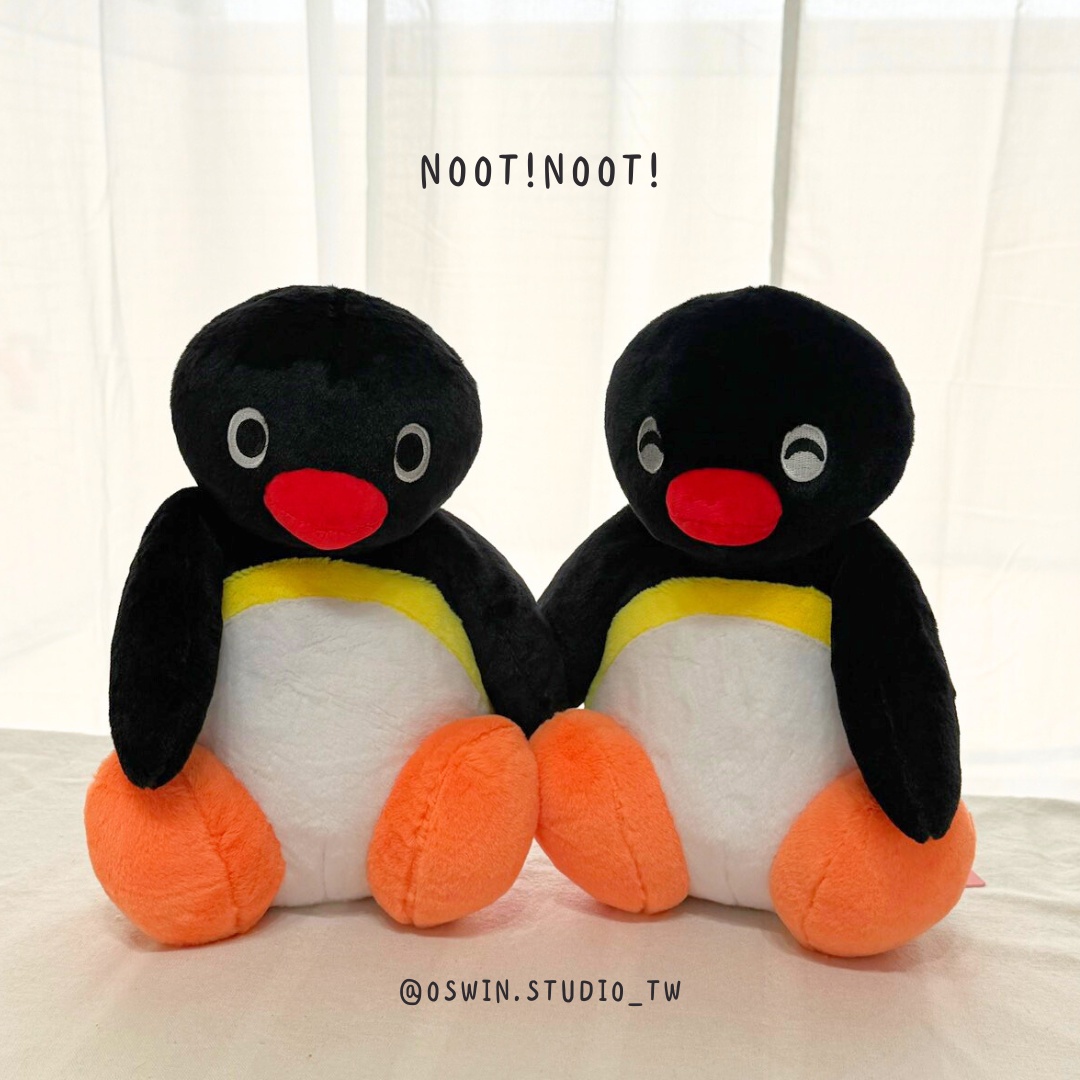PINGU 企鵝家族 坐姿經典系列 玩偶