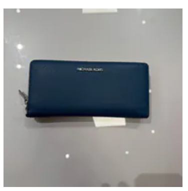 [S] MICHAEL KORS CORNFLOWER 35F7STVE7L JET SET TRAVEL LG TRVL CONTINENTAL LEATHER, 197853816084 (SMK1386)