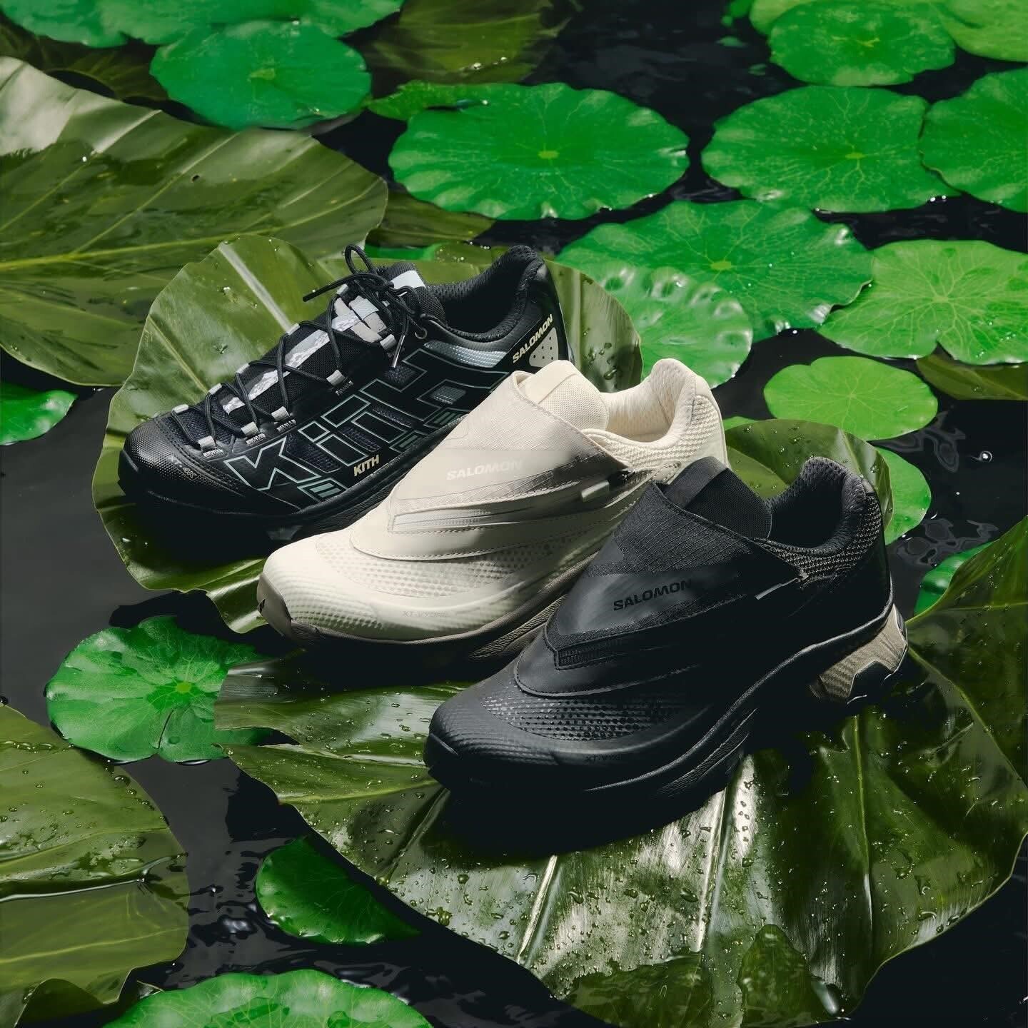 SALOMON × KITH XT-4K XT-Voyager 2 聯名越野跑鞋｜防滑抓地 機能徒步鞋 舒適包覆 戶外休閒鞋 男女同款（三色）