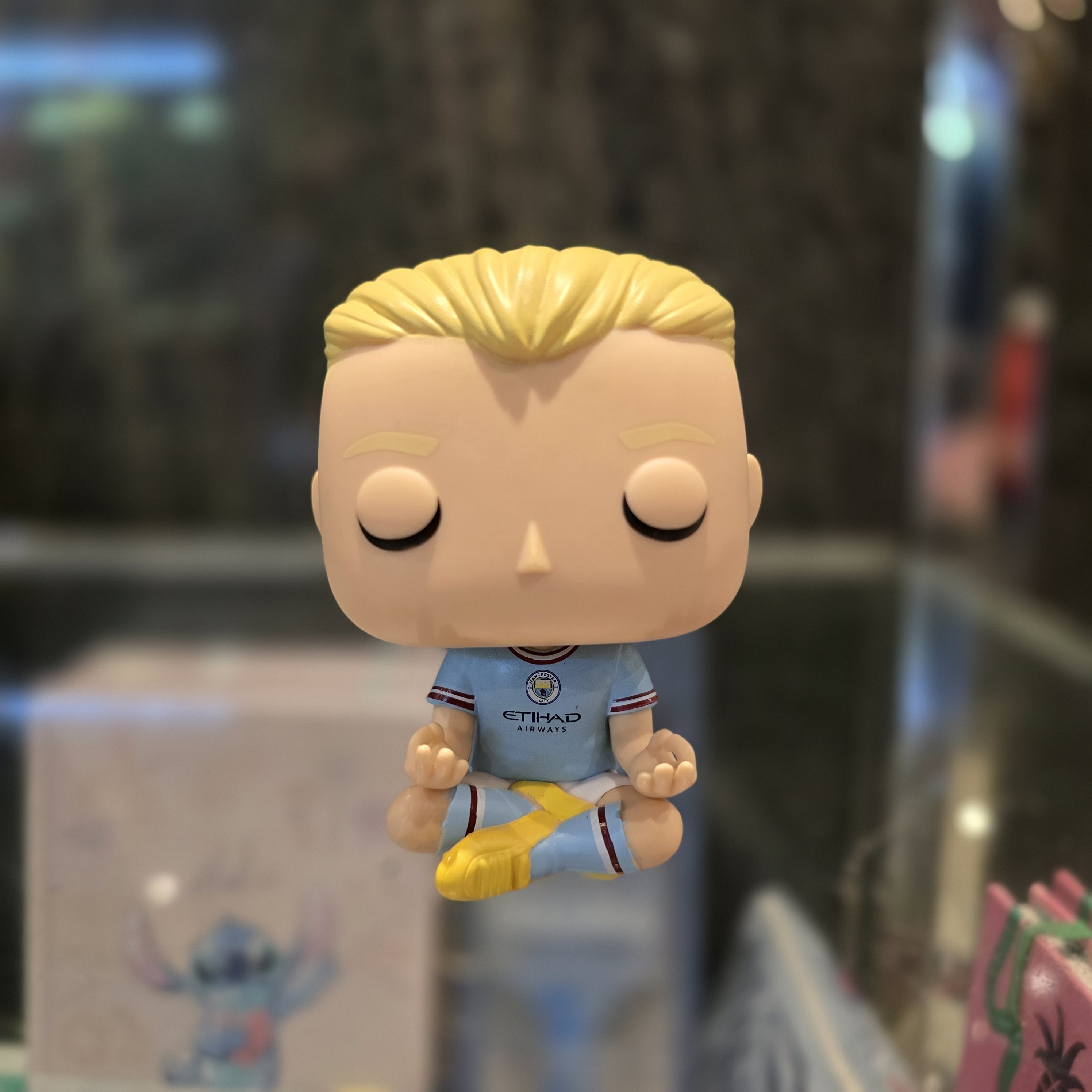 FUNKO POP曼城夏蘭特HAALAND公仔 (閉目打坐) No.68