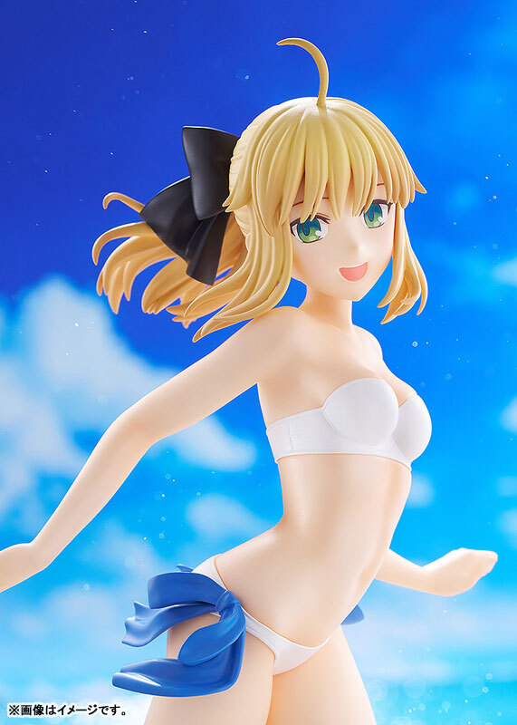 Aug WAVE POP UP PARADE BEACH QUEENS Fate/stay night Saber Lily L Size Complete Figure Pre-order