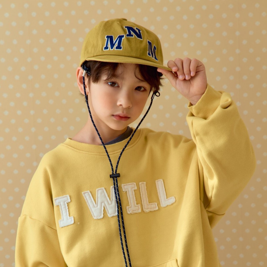 90-140 MNM 品牌繫繩棒球帽 4色