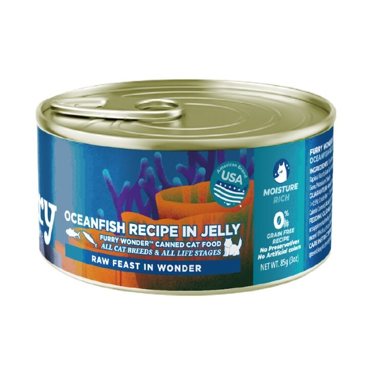 Furry Wonder 貓罐頭．海魚配方85g