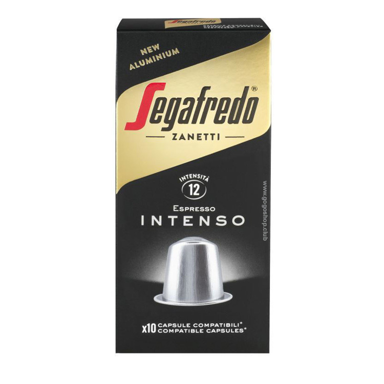 Segafredo Intenso 特濃意式咖啡膠囊 (10 粒裝) - 兼容 Nespresso