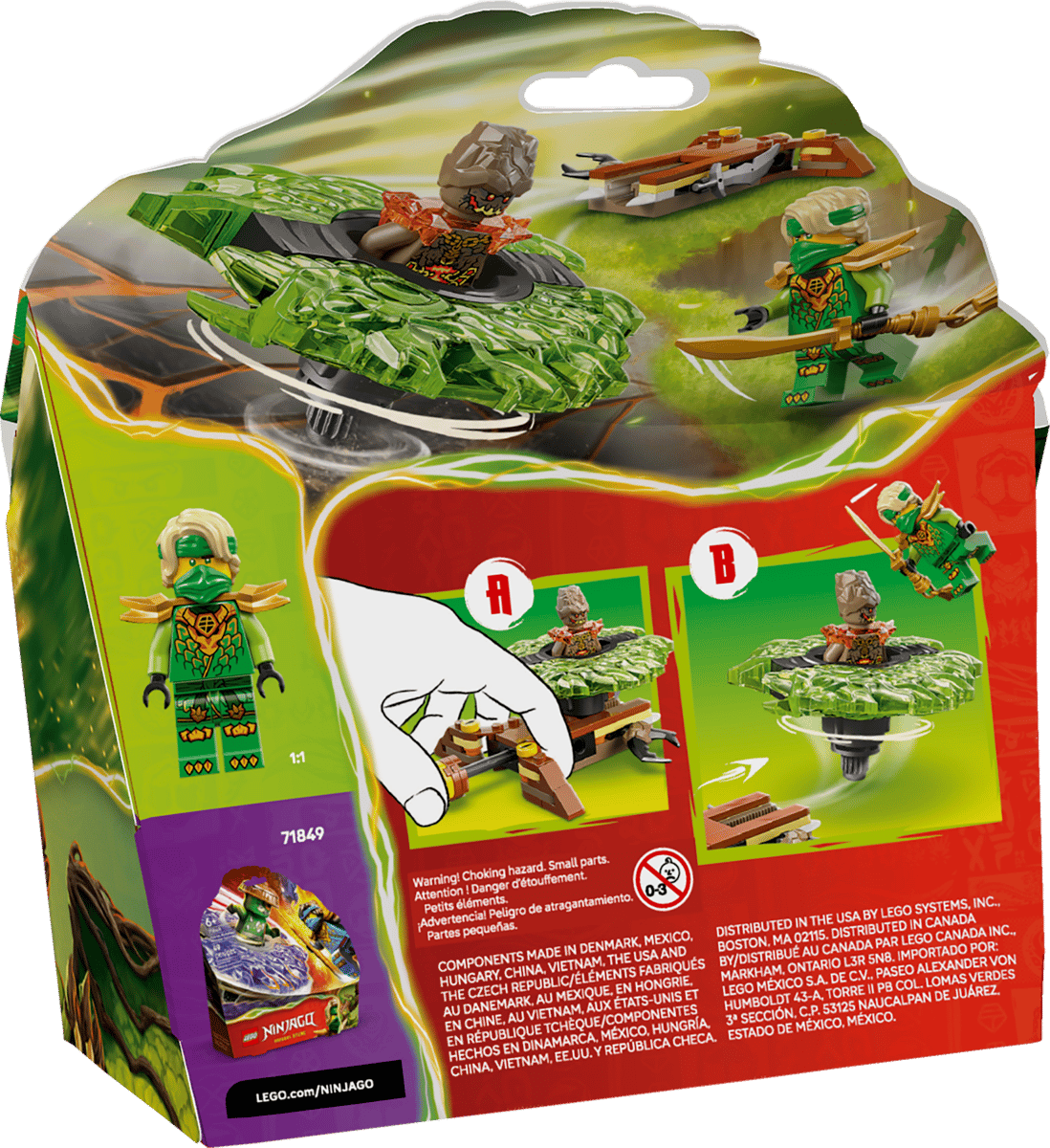 樂高 71850 勞埃德大戰大地怪陀螺 ｜ Ninjago 系列 ｜ 飛米樂高專賣店