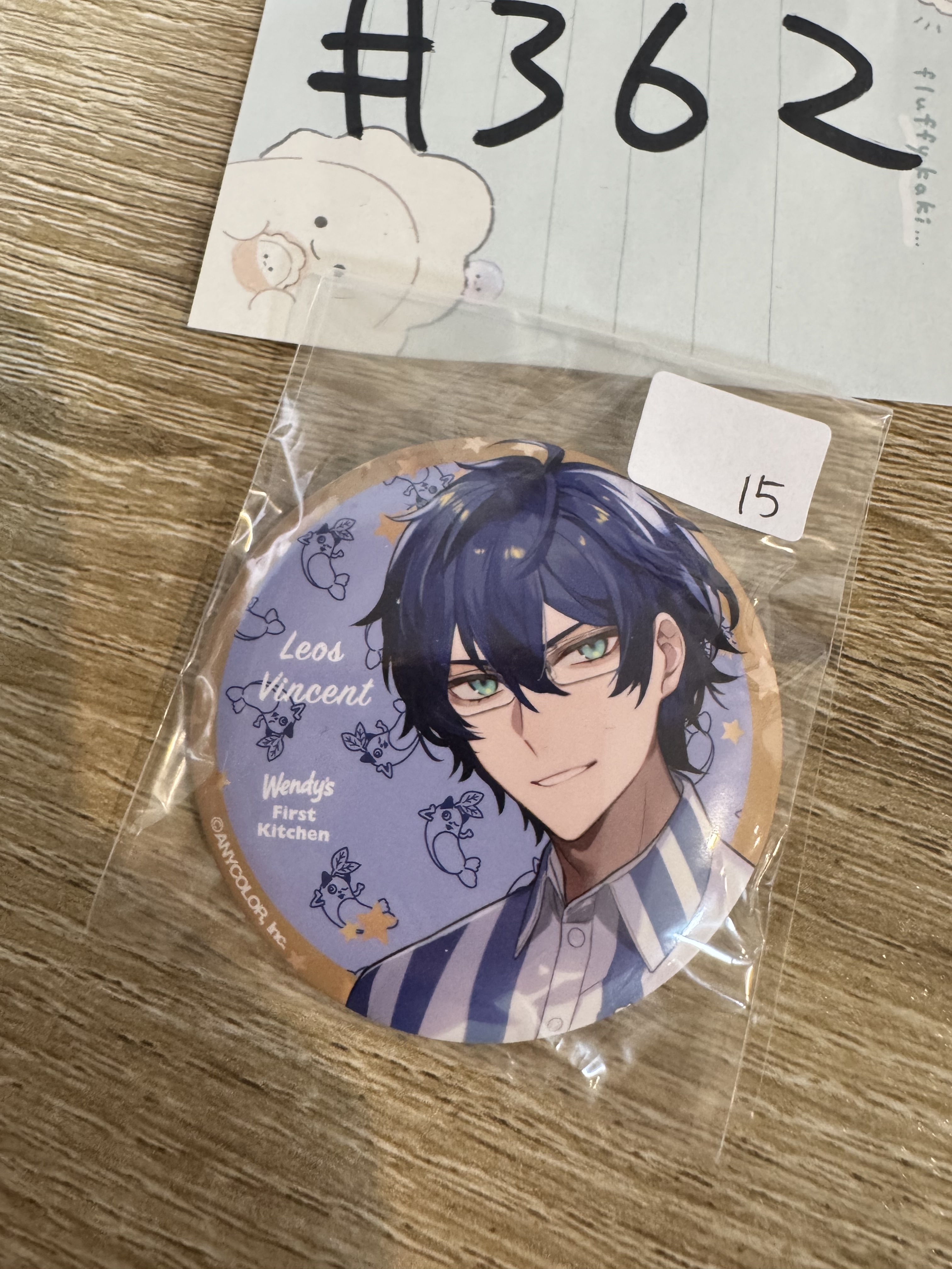 彩虹社 LEOS  襟章#362