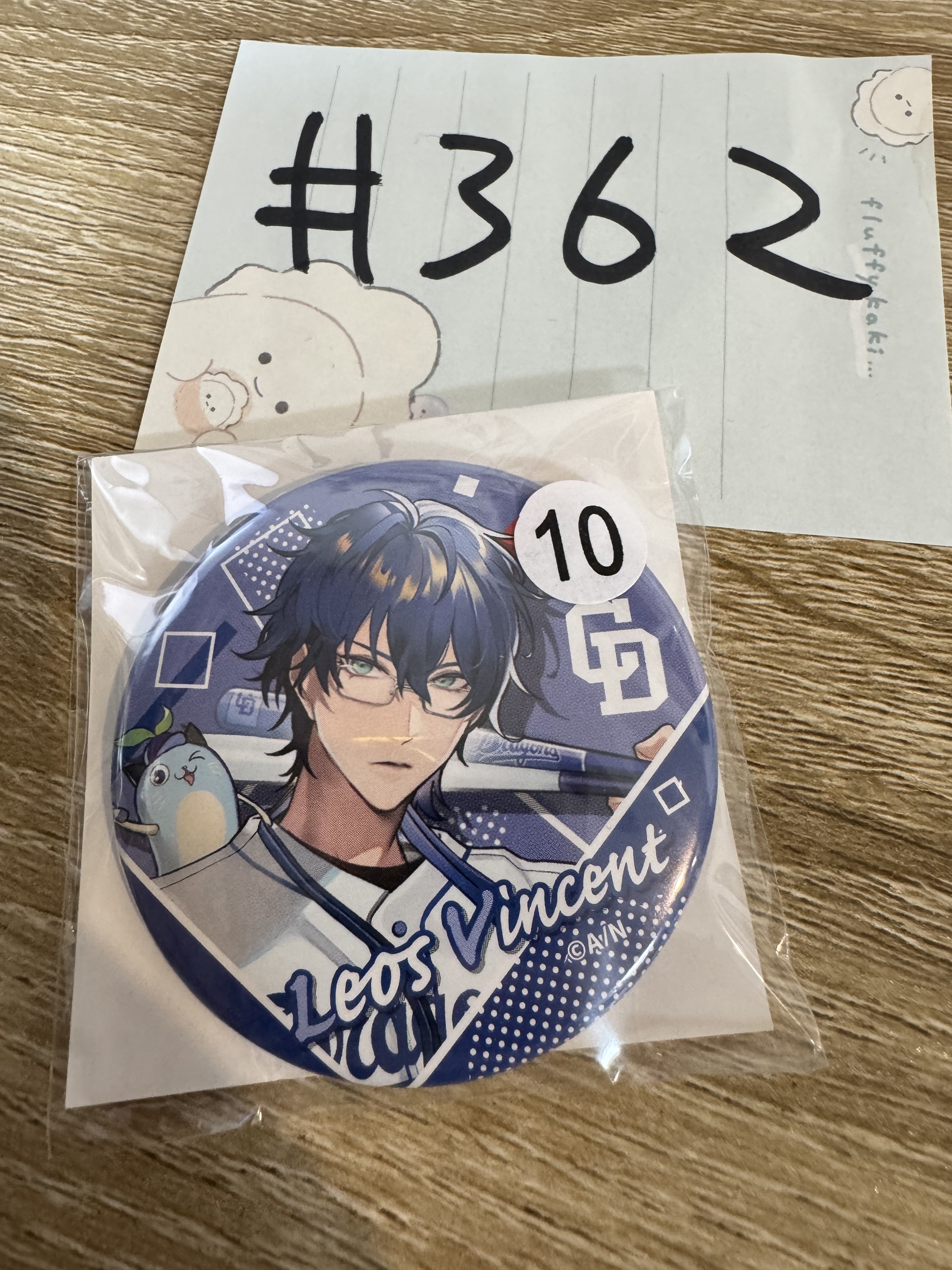 彩虹社 LEOS  襟章#362