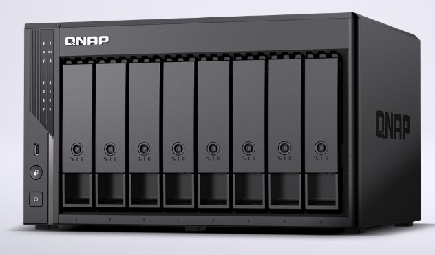 QNAP 8-bay 2.5GbE NAS 網絡儲存裝置 QU805 N150 - 16GB