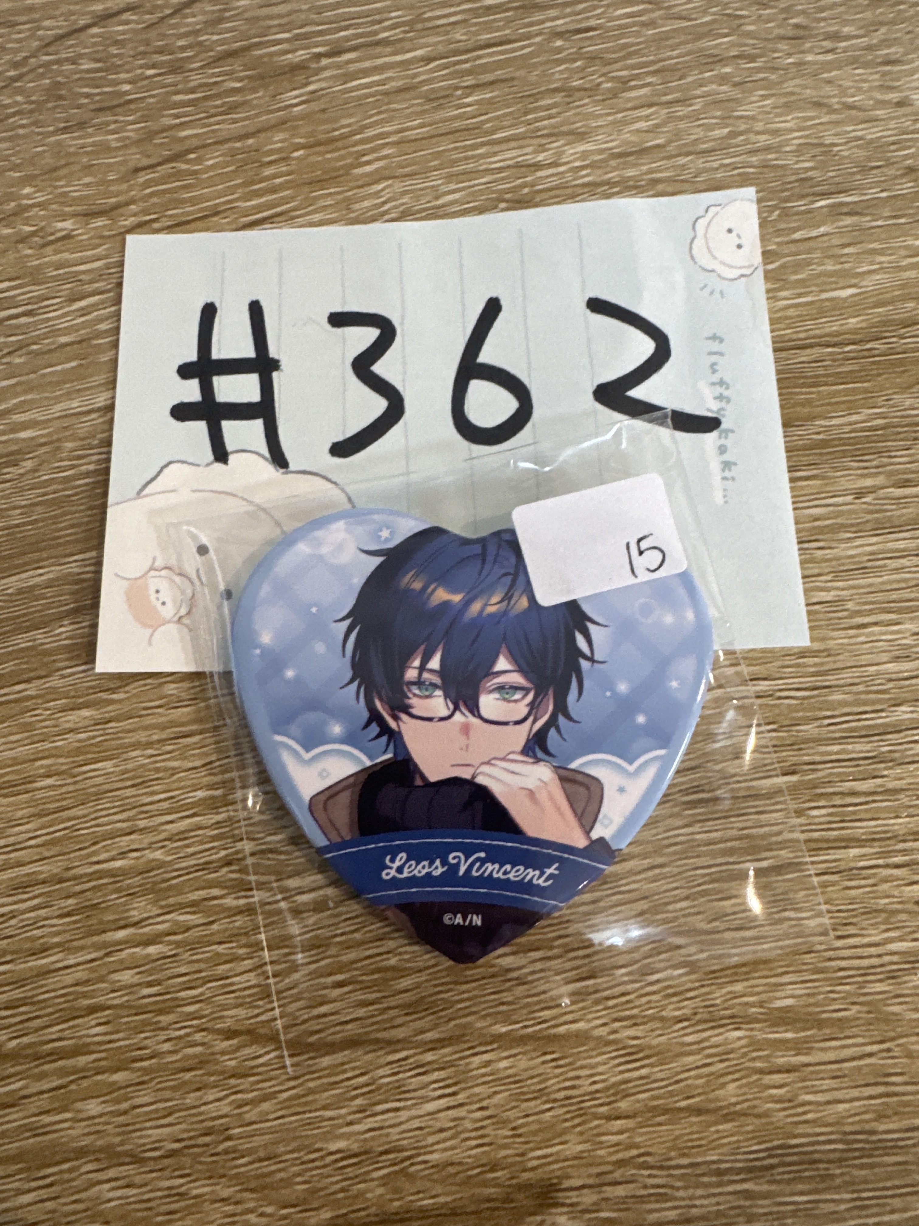 彩虹社 LEOS  襟章#362