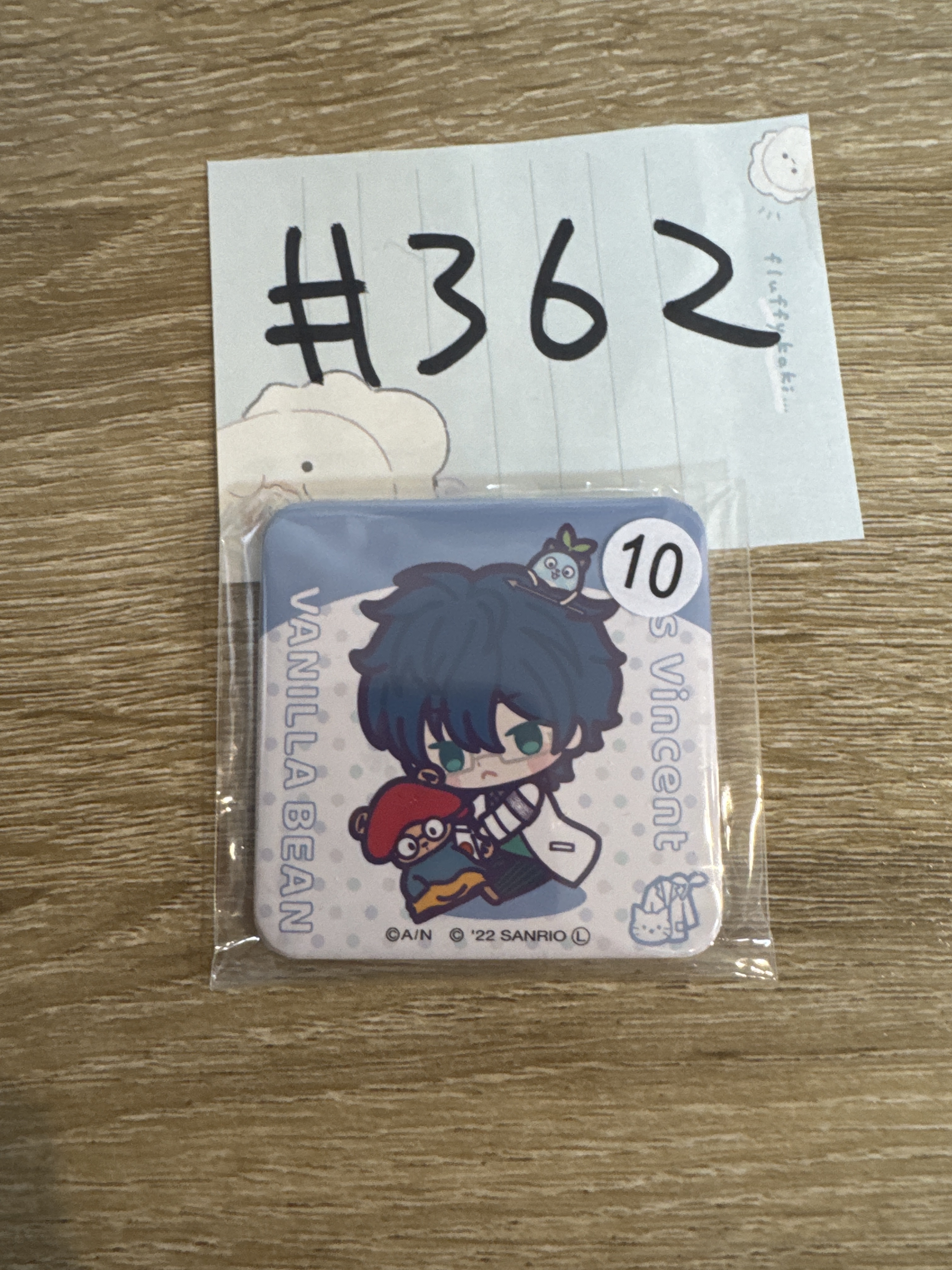 彩虹社 LEOS  襟章#362