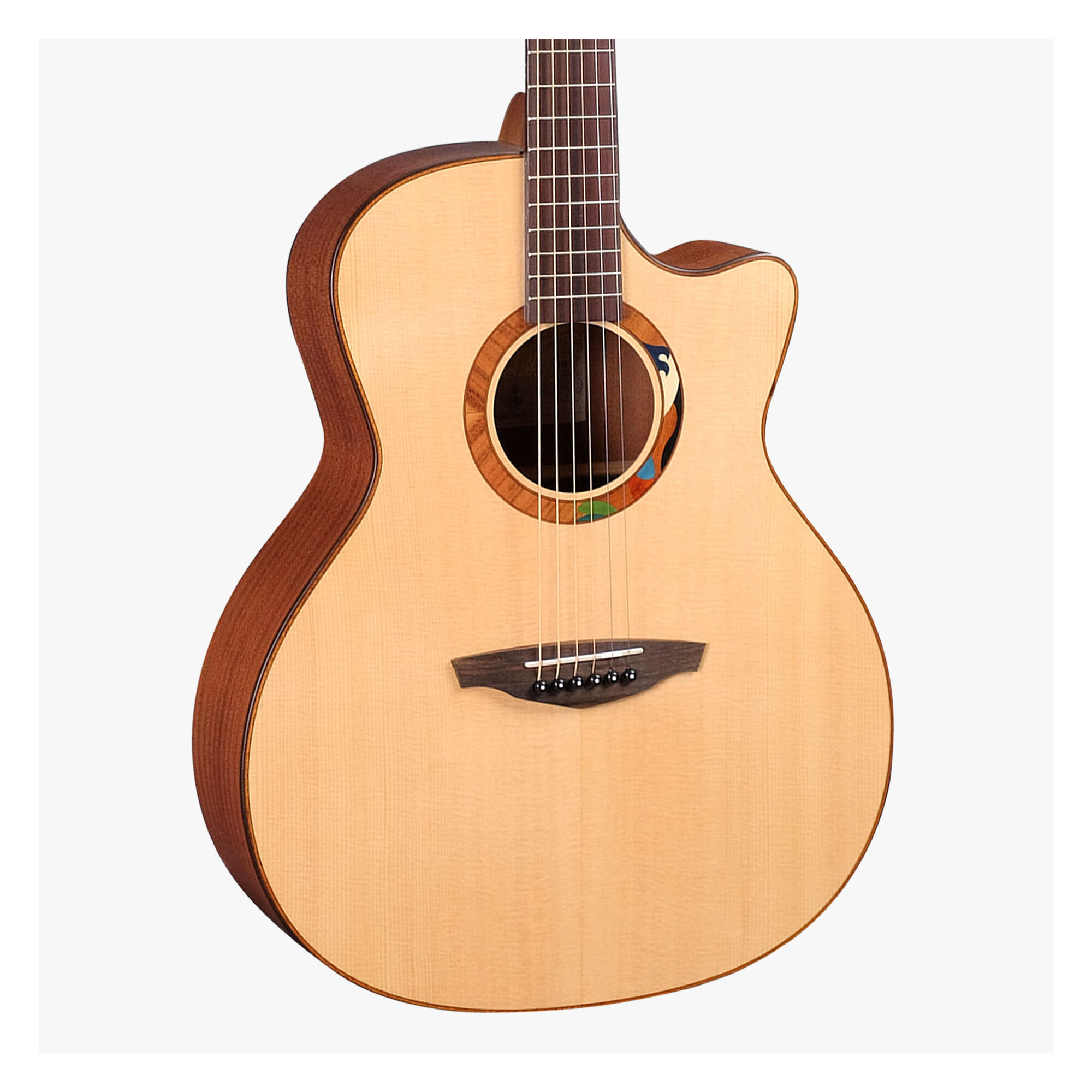 Veelah V1-GAC-Chapter I 第一樂章 限量款 雲杉面單木吉他/桃花心木側背 GA桶缺角 附原廠琴袋