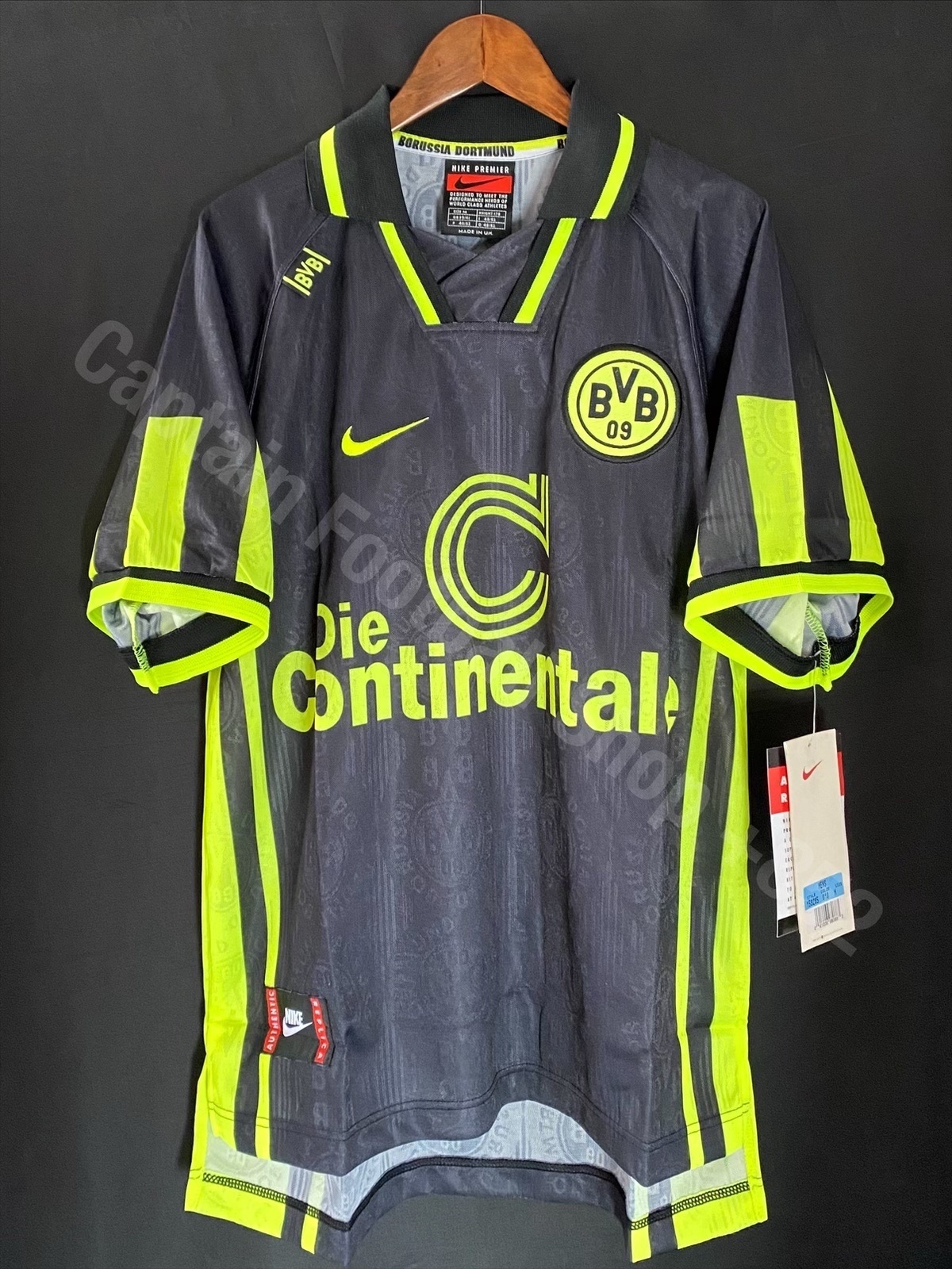 (BNWT) Borussia Dortmund 1996-1997 Nike Away Shirt