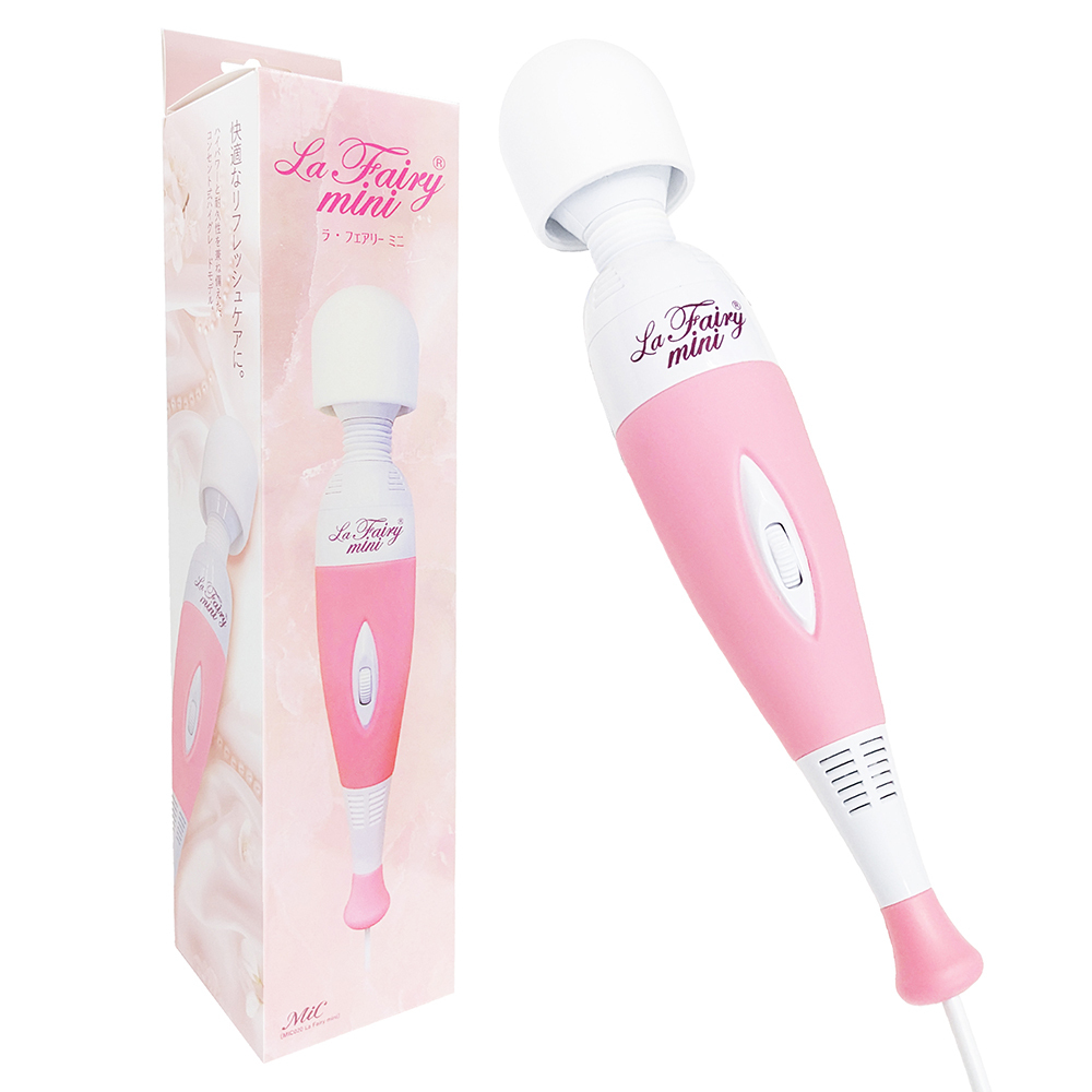 Fairy - La Fairy Mini 插電式有線AV按摩棒 粉紅色