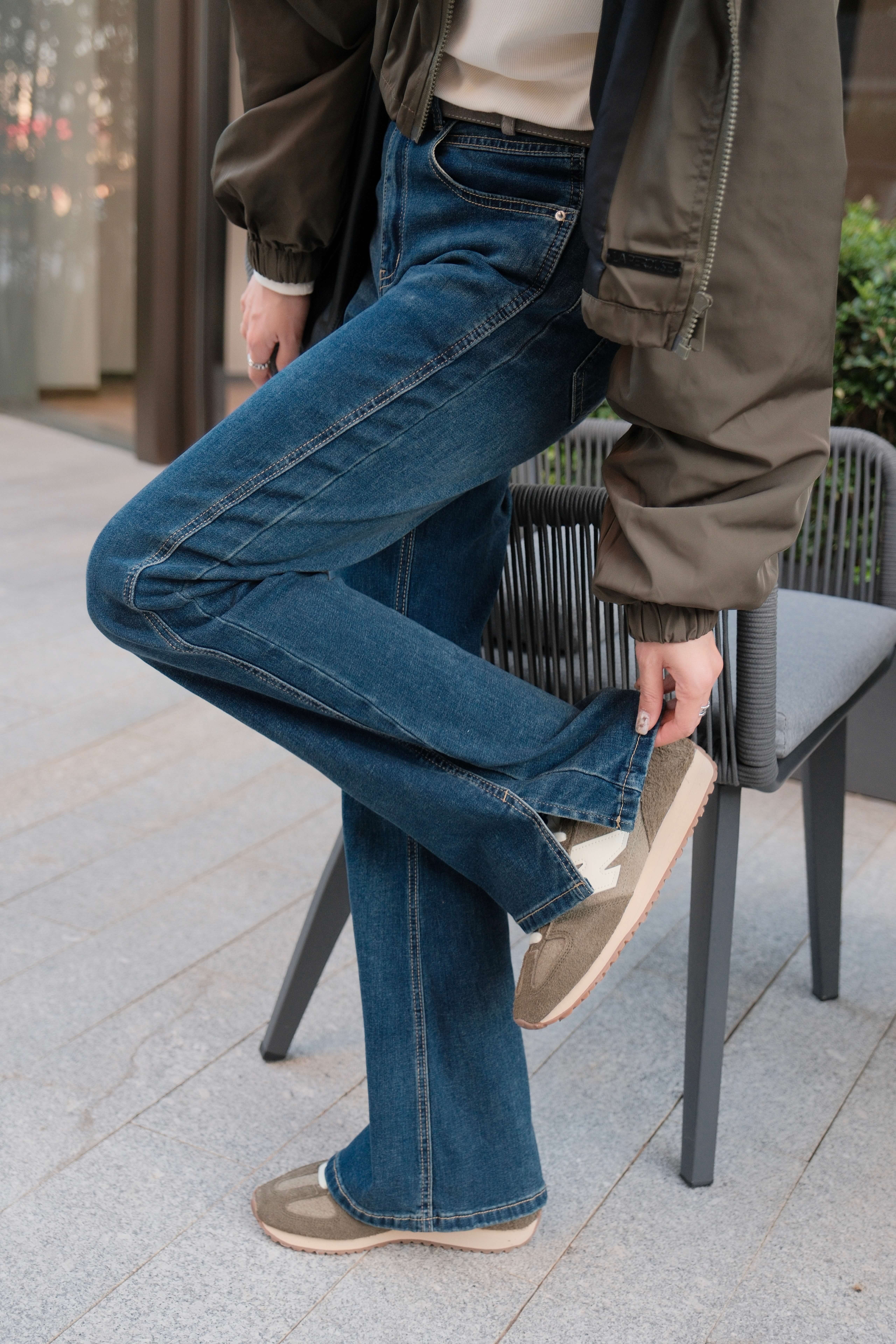 Stretch High Flare Jeans_JE2510L03