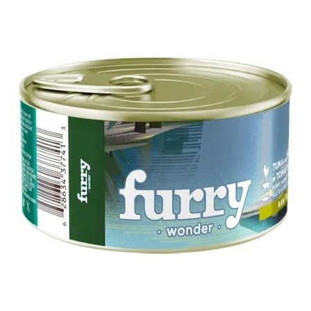 Furry Wonder 狗罐頭．吞拿魚+雞肉+牛肉配蕃茄肉醬85g