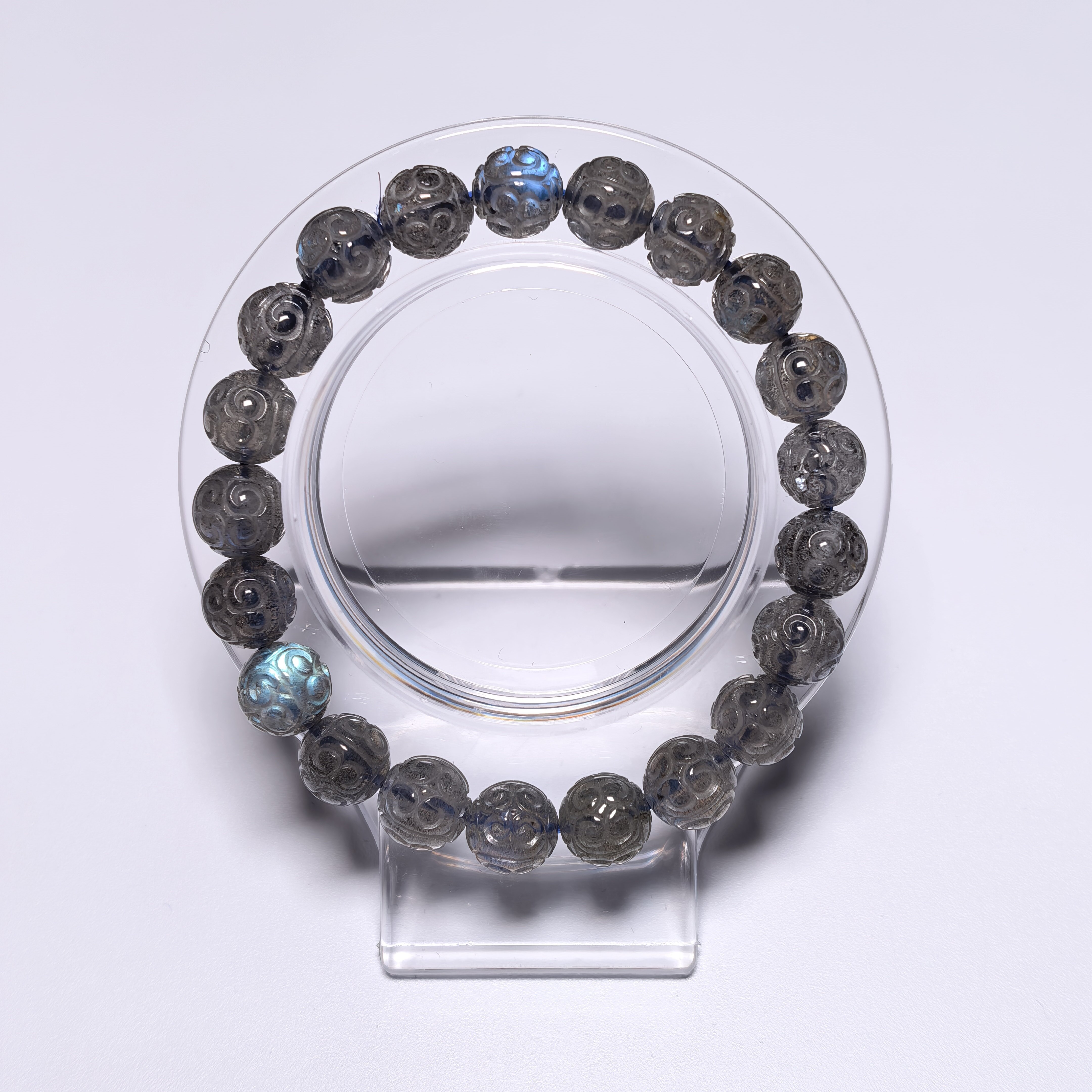 拉長石回紋手串9m CH1739