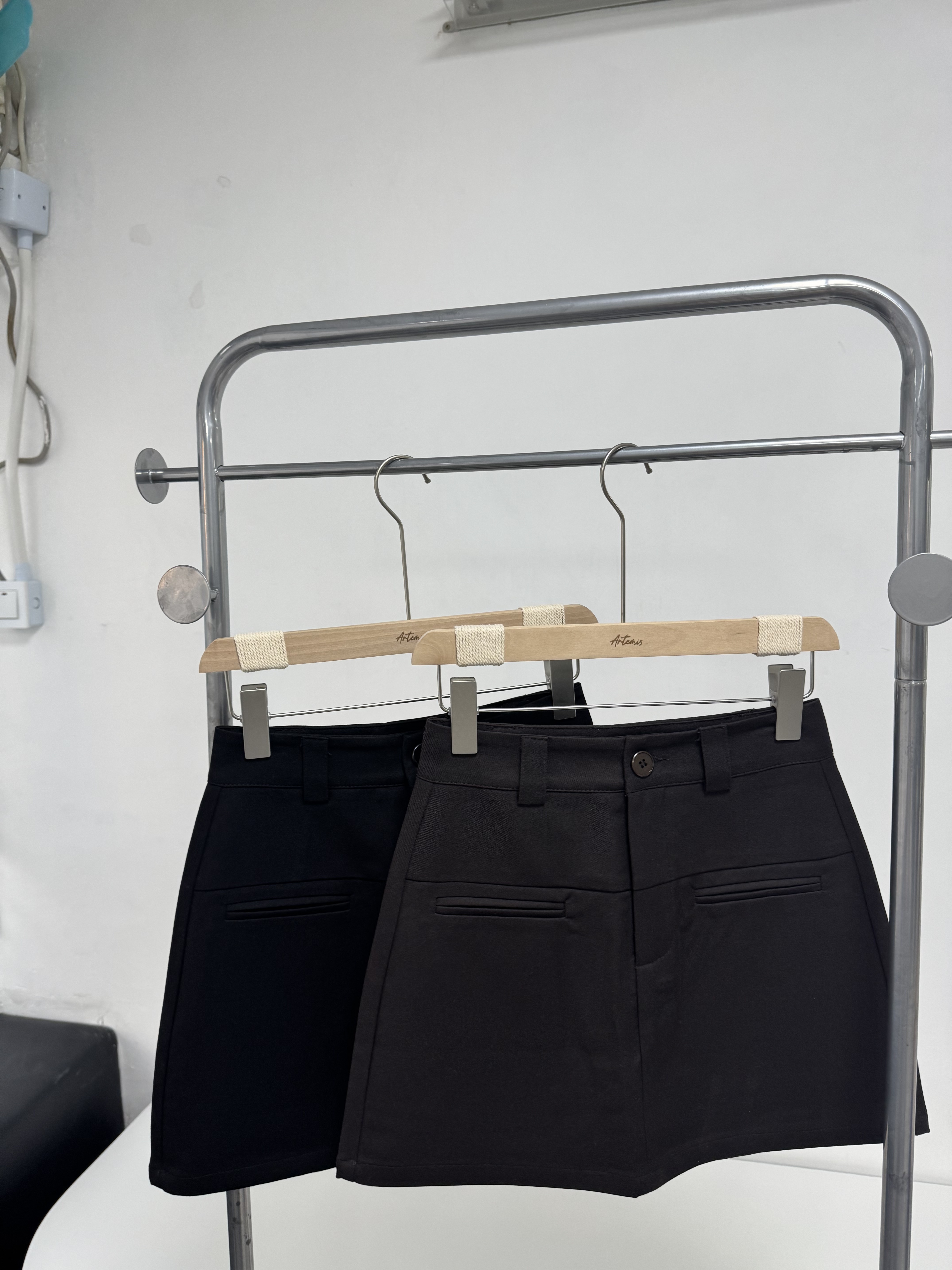 西裝質地🎹A line短裙🤎