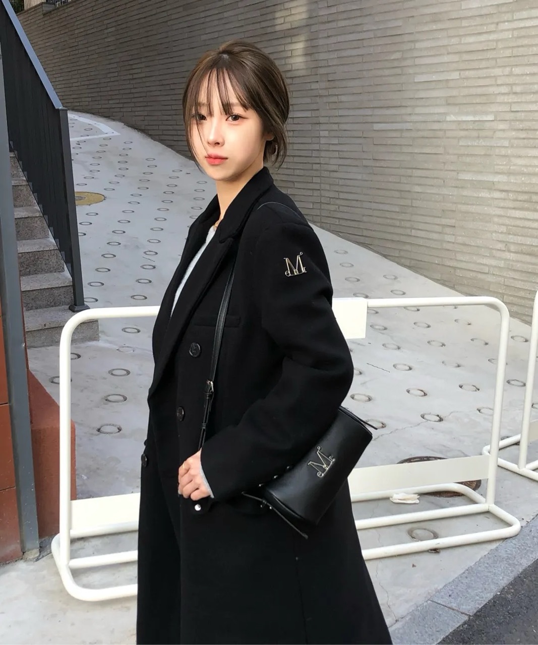 韓國限定🇰🇷 MUCENT ARA METEL LOGO MINI SHOULDER BAG 單肩包 側背包 小包 / 預購