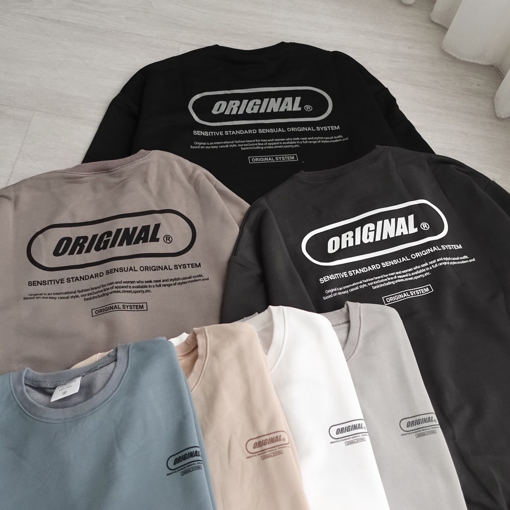 保暖刷毛Original大學T 保暖 內刷毛 情侶 大學T 長袖 大學T 大學Tee 刷毛款 80150