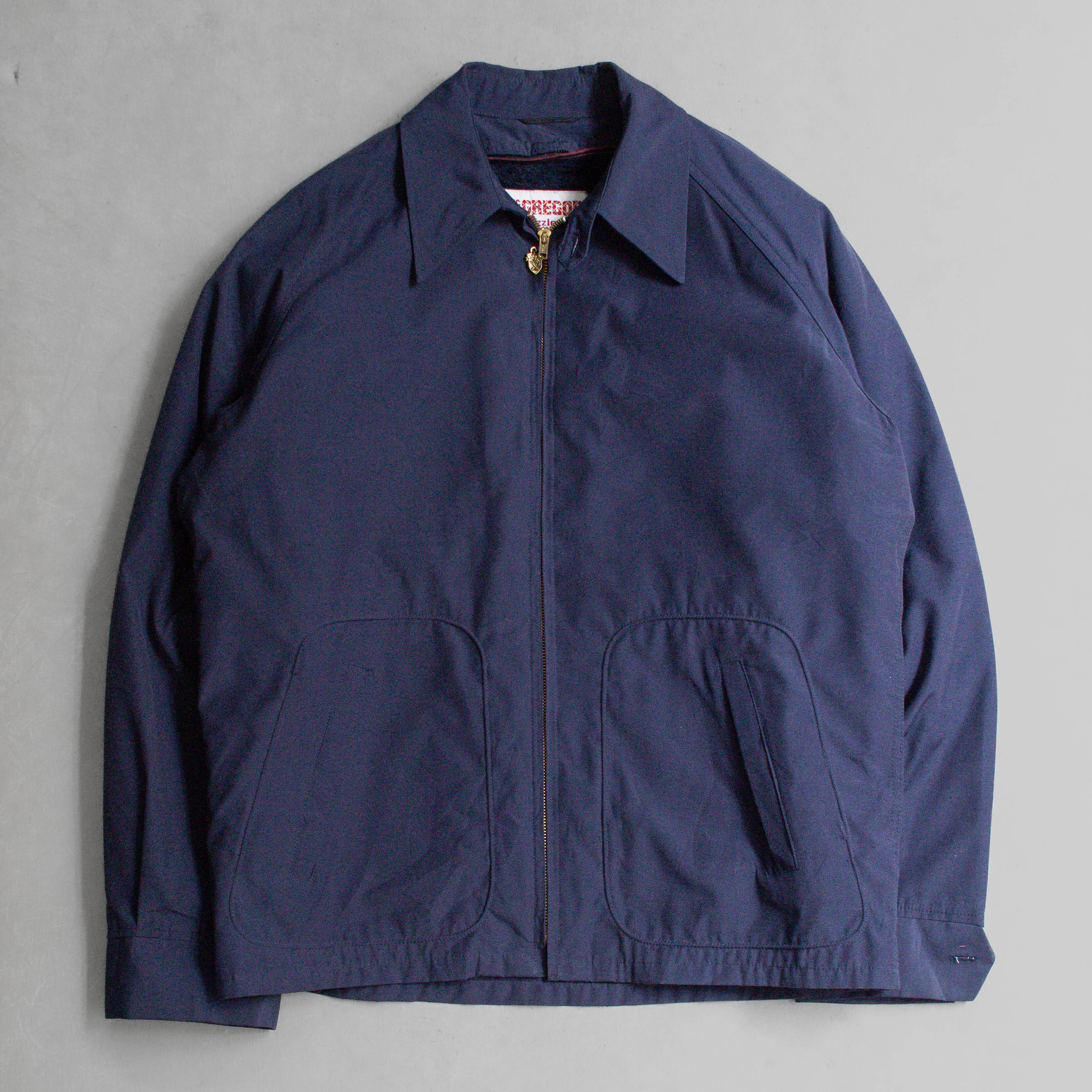 70S MCGREGOR DRIZZLER JACKET 美國製 深藍 哈靈頓 刷毛 短版 夾克 外套