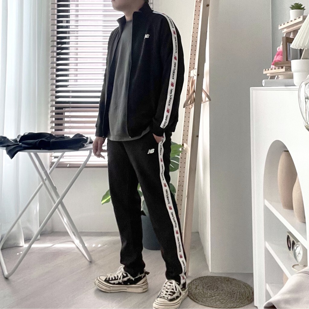 NEW BALANCE串標套裝 串標套裝 字LOGO 串標 立領外套