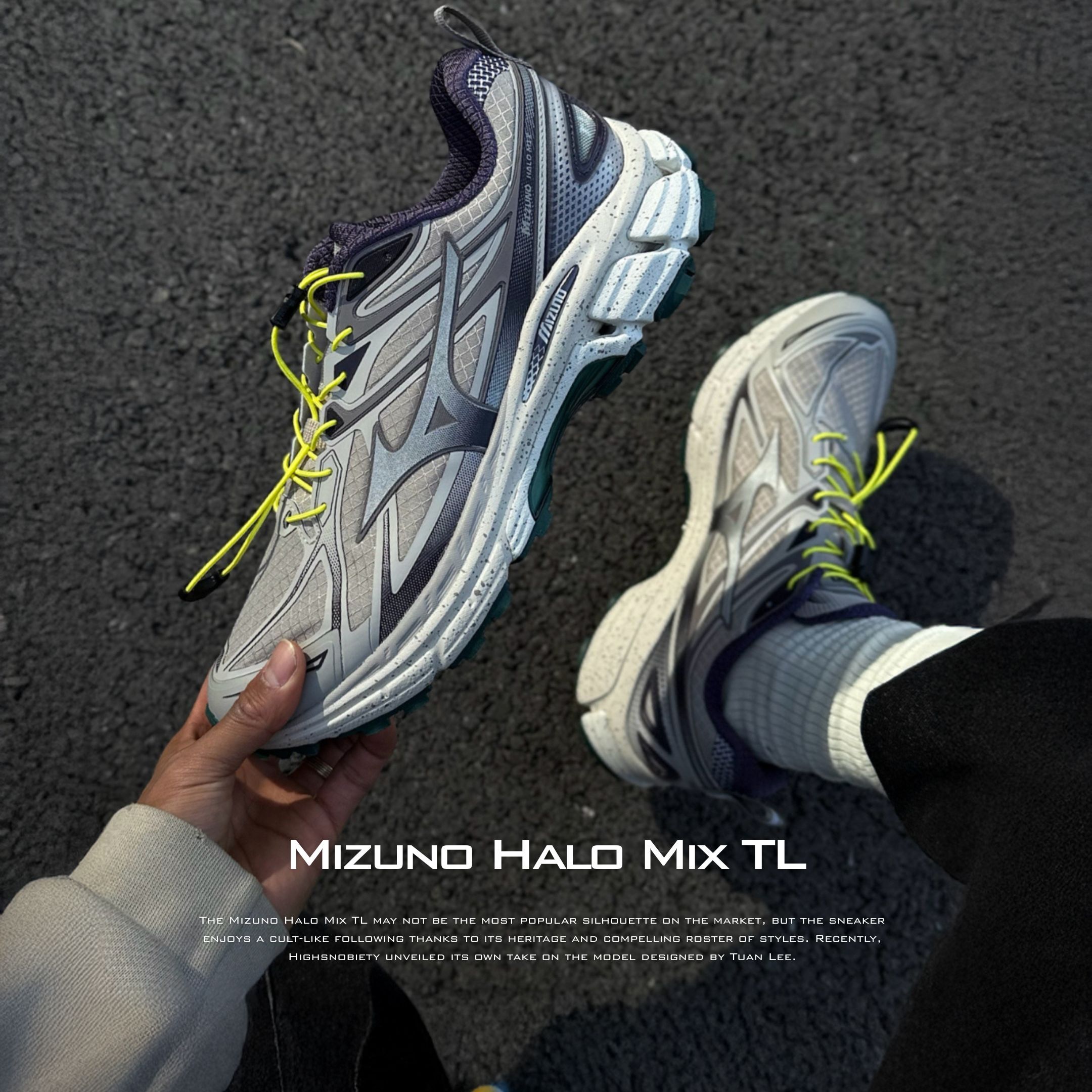 NICEDAY 代購 Mizuno Halo Mix TL 銀灰 灰 機能 米灰 慢跑鞋 D1GH25121