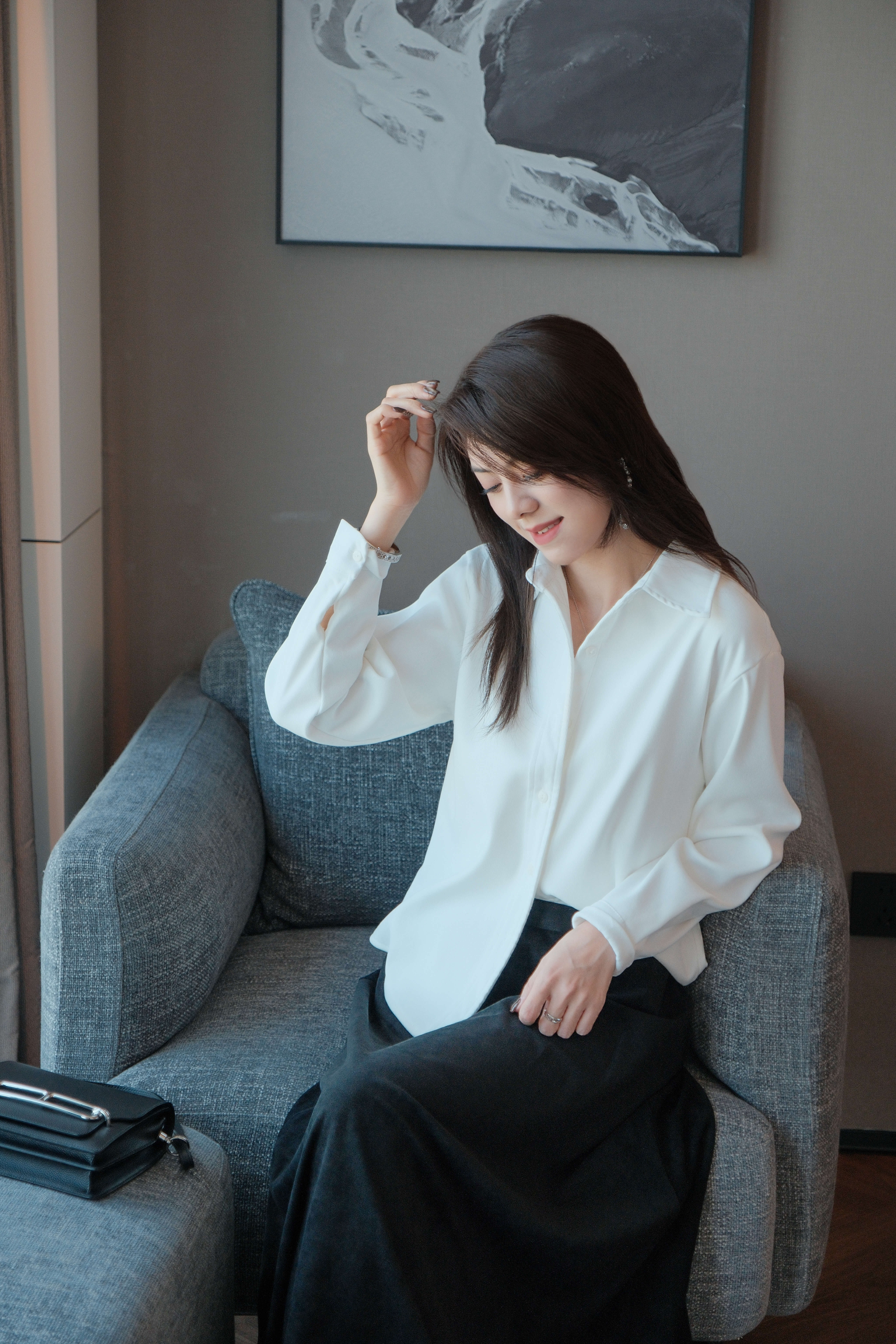 Stripe Texture Shirt_SH262L39