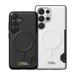 National Geographic - Magsafe Card Pocket Bumper - Samsung S25 Case 國家地理貼身手機硬殼