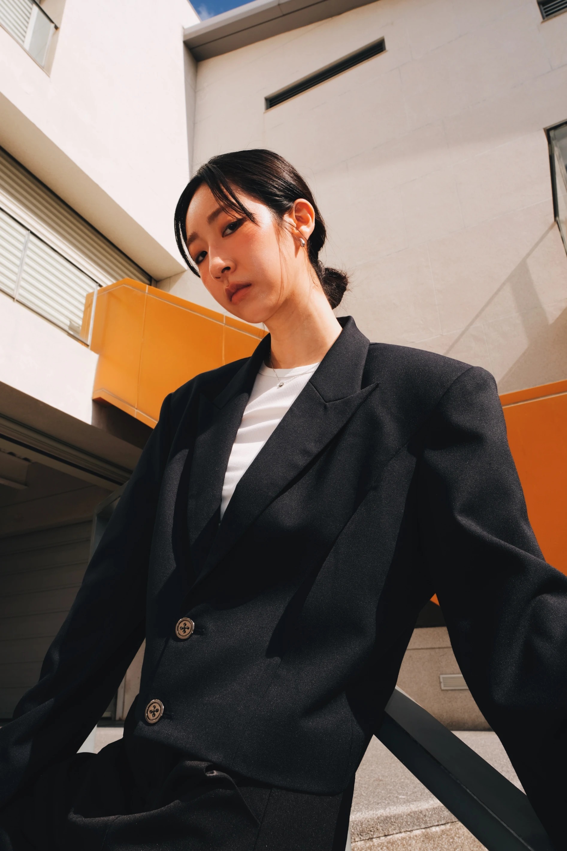 KOZ｜Cropped Tailored Blazer