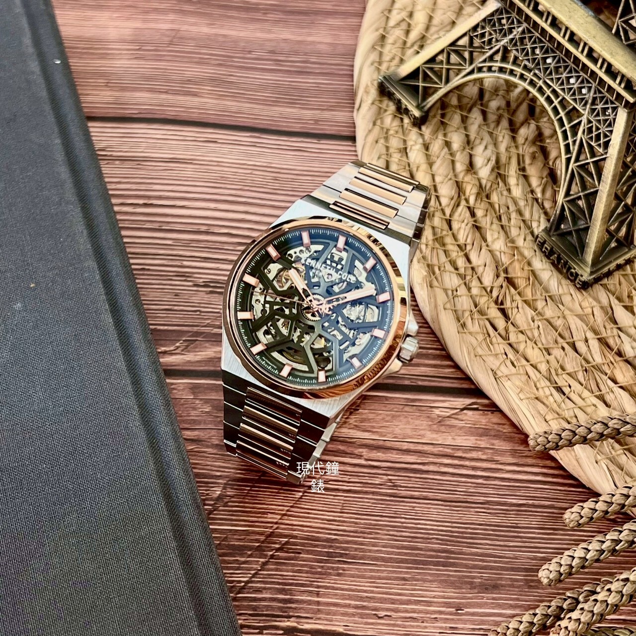 【KENNETH COLE】透視鏤空機械紳士腕錶KCWGY0065302 44mm 現代鐘錶