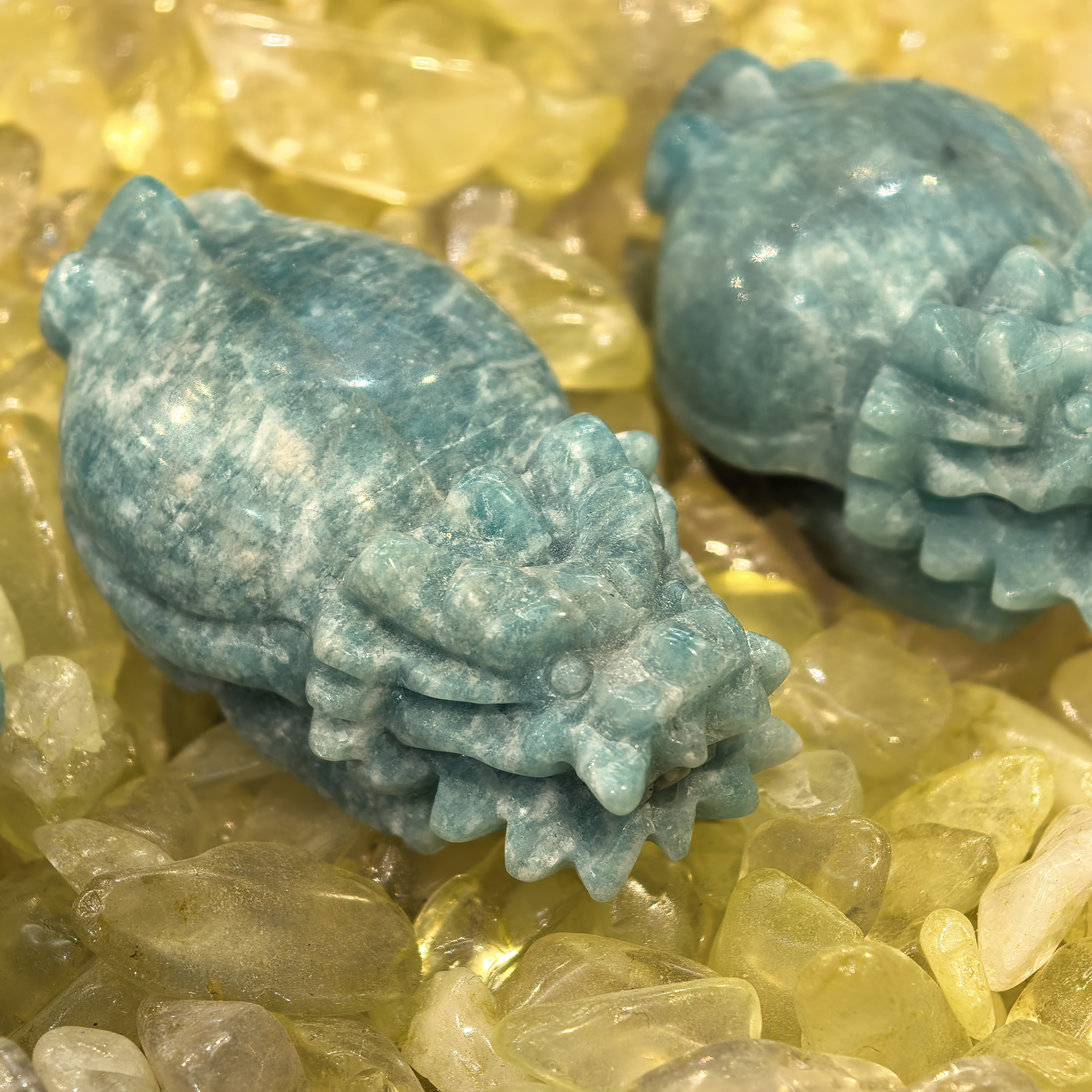 天河石龍龜擺件(大) CC829