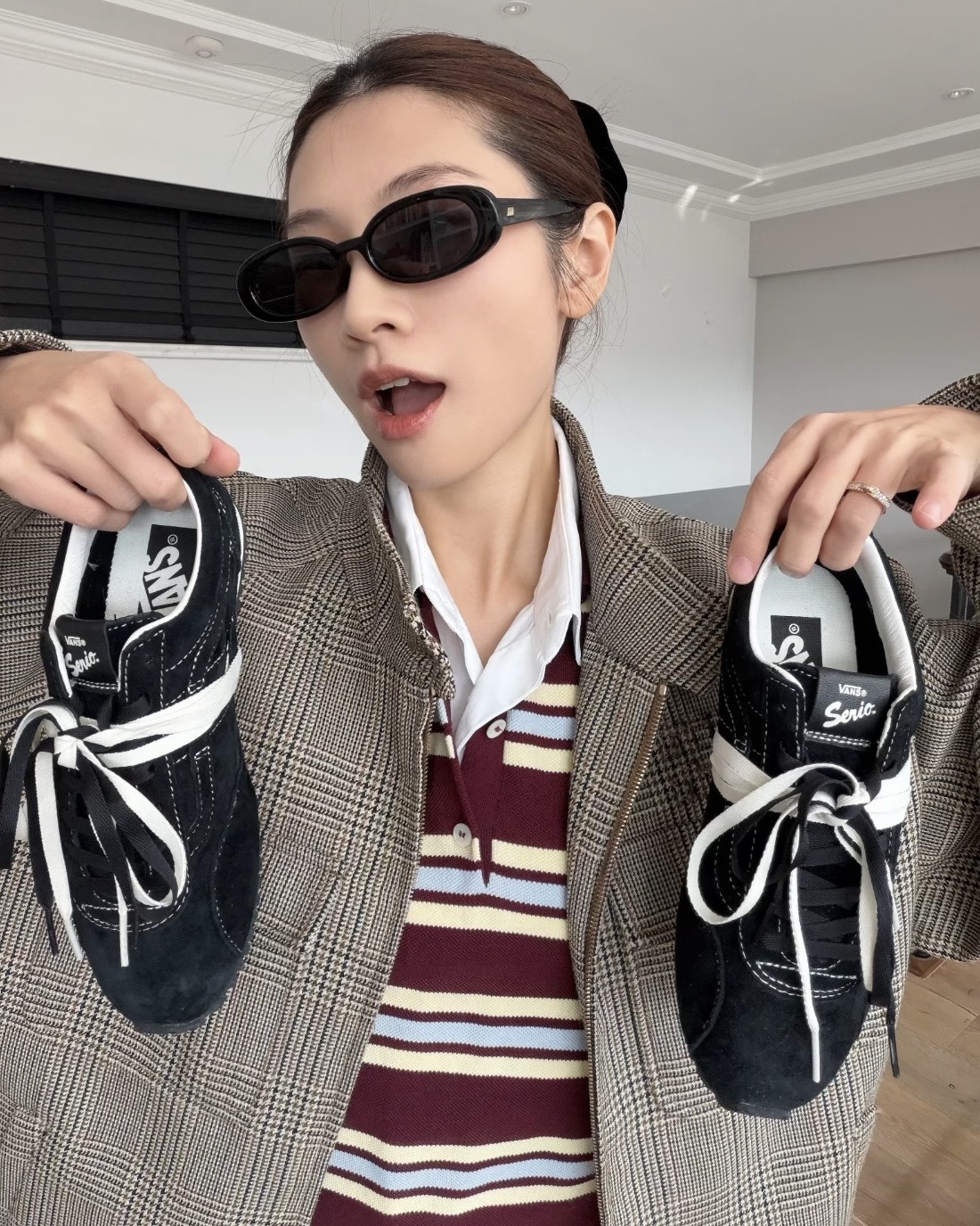 VANS PREMIUM SUPER LOWPRO TRAINER 薄底鞋 德訓鞋 黑白 外縫線 解構 雙鞋帶 男女鞋 VN000Z9RCJK1 / 調貨