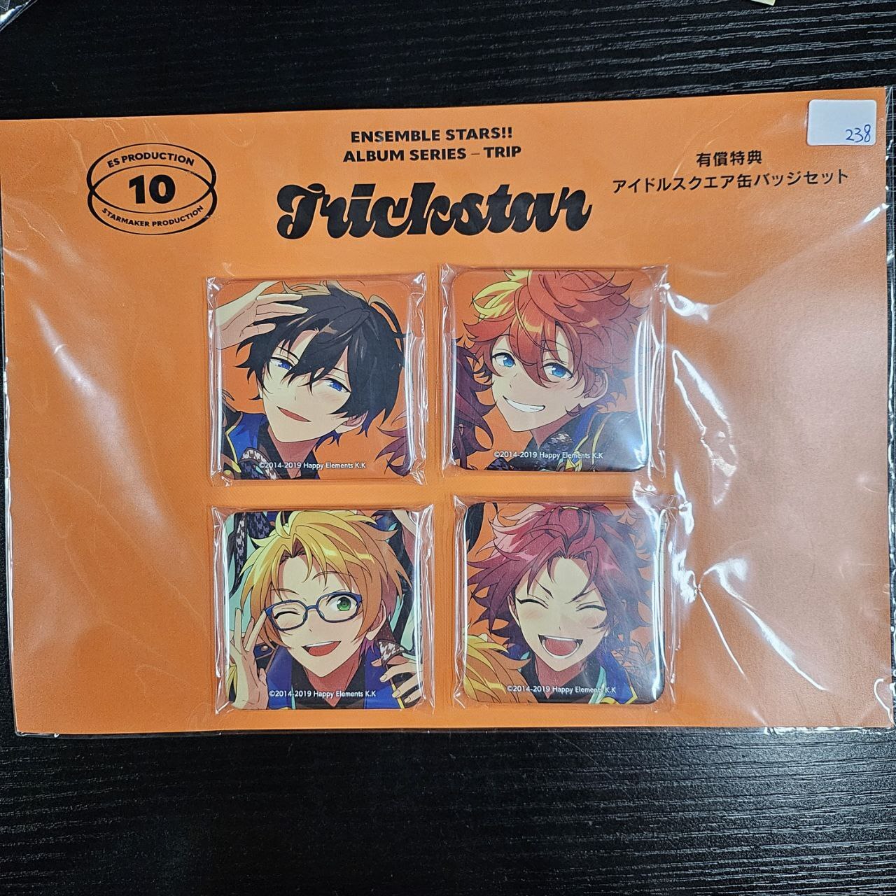 ES TRICKSTAR 襟章 SET#358