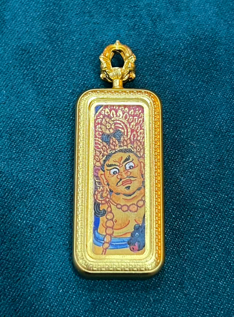 VE051 純手繪黃財神小金條