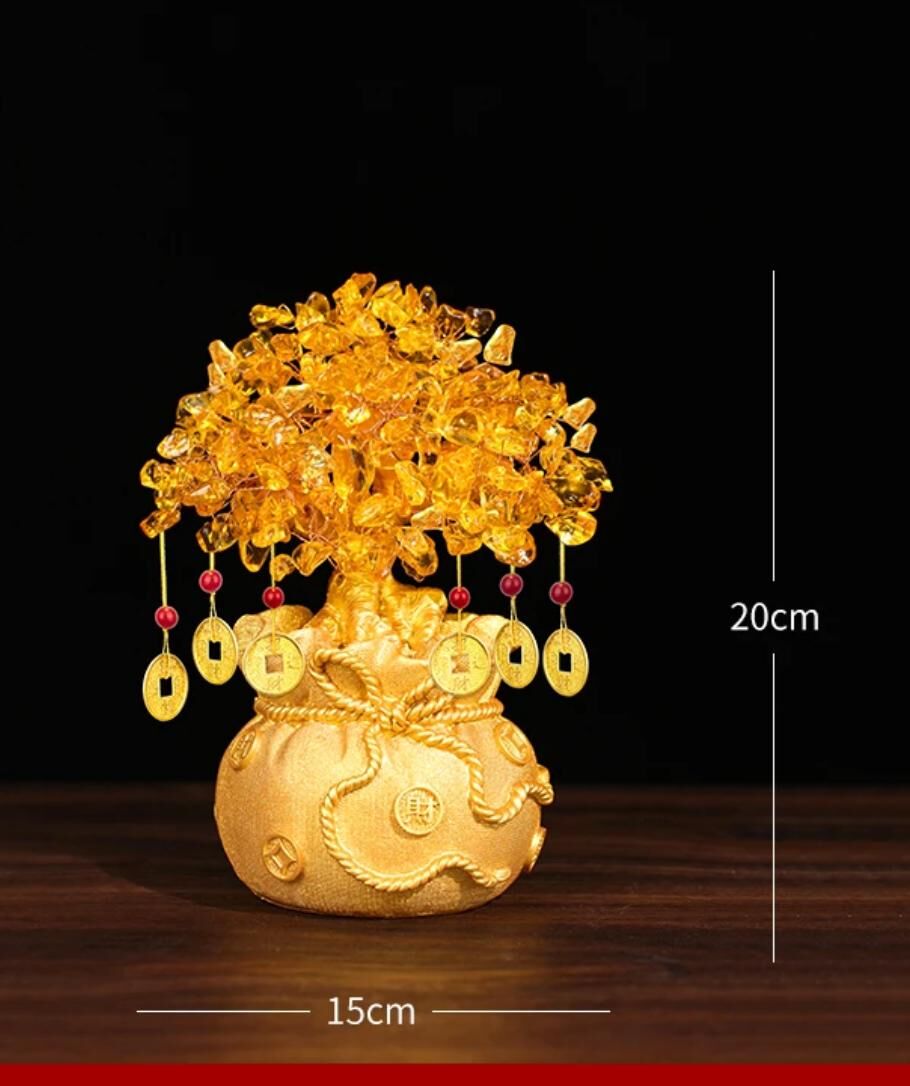 新春暴富銅錢發財樹