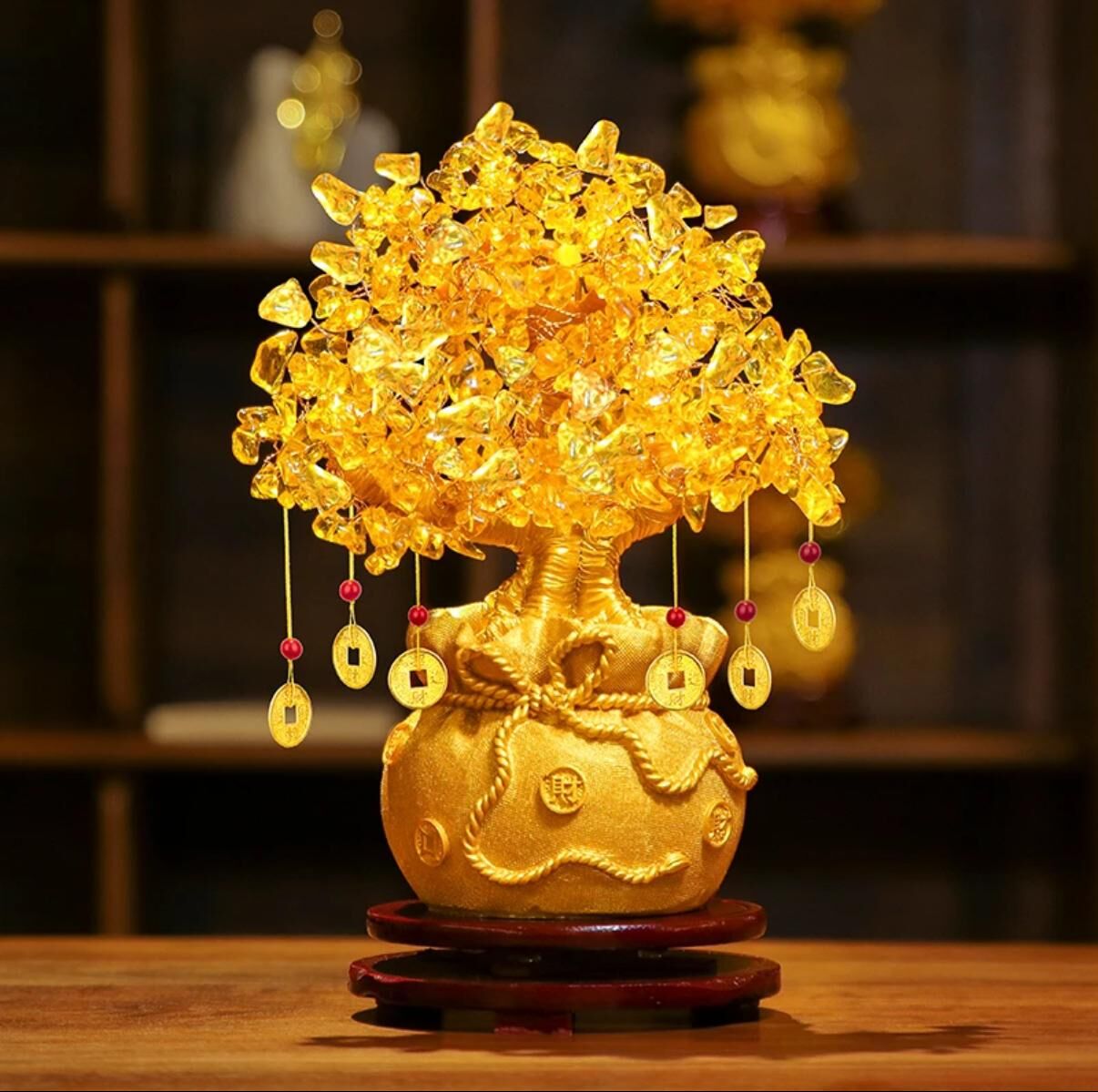 新春暴富銅錢發財樹