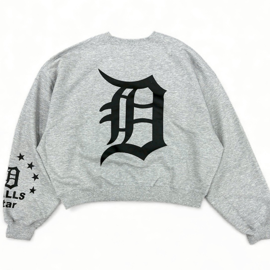 印花歌德字體大學t