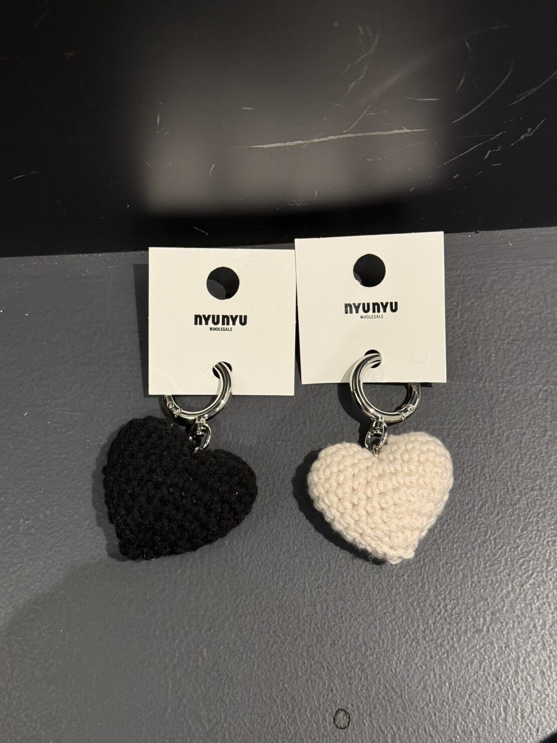 NU5515 針織心心掛飾 *特價* (充值購物金不適用)