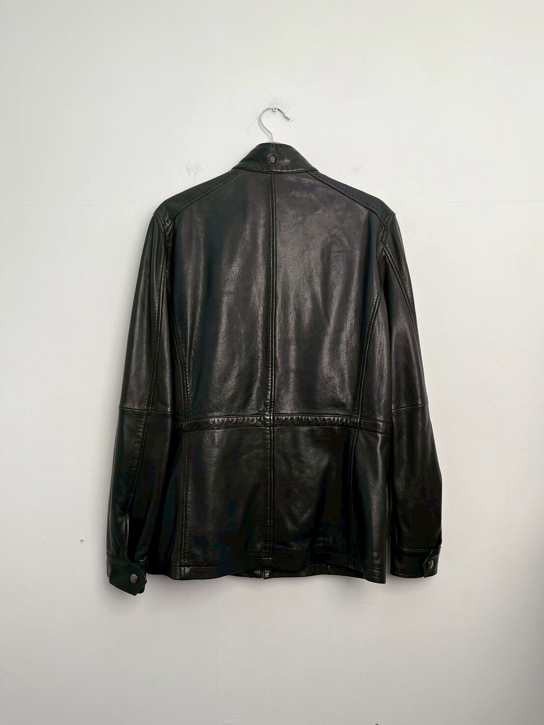 Massimo Dutti Sheepskin Leather Jacket SIZE M