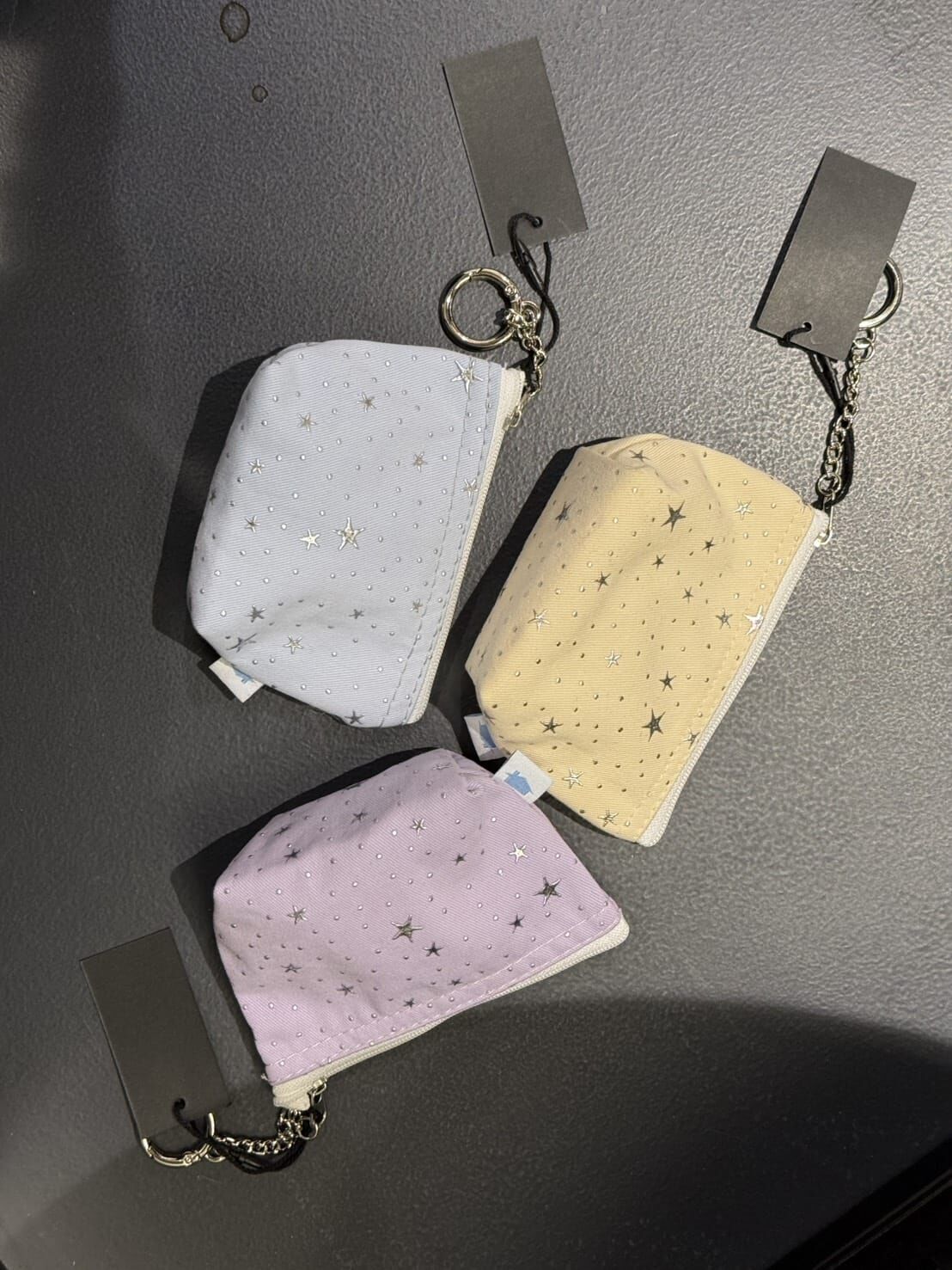 NU5525 銀色星星小包掛飾 *特價* (充值購物金不適用)