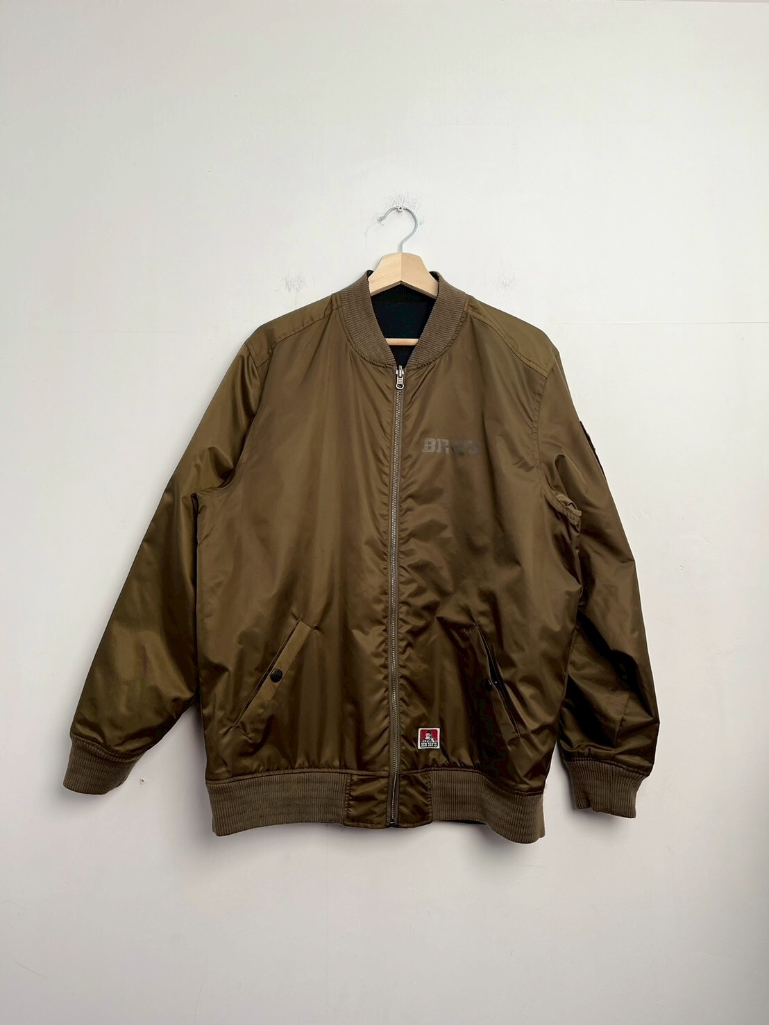 BEN DAVIS 2 WAYS MA-1 JACKET SIZE L