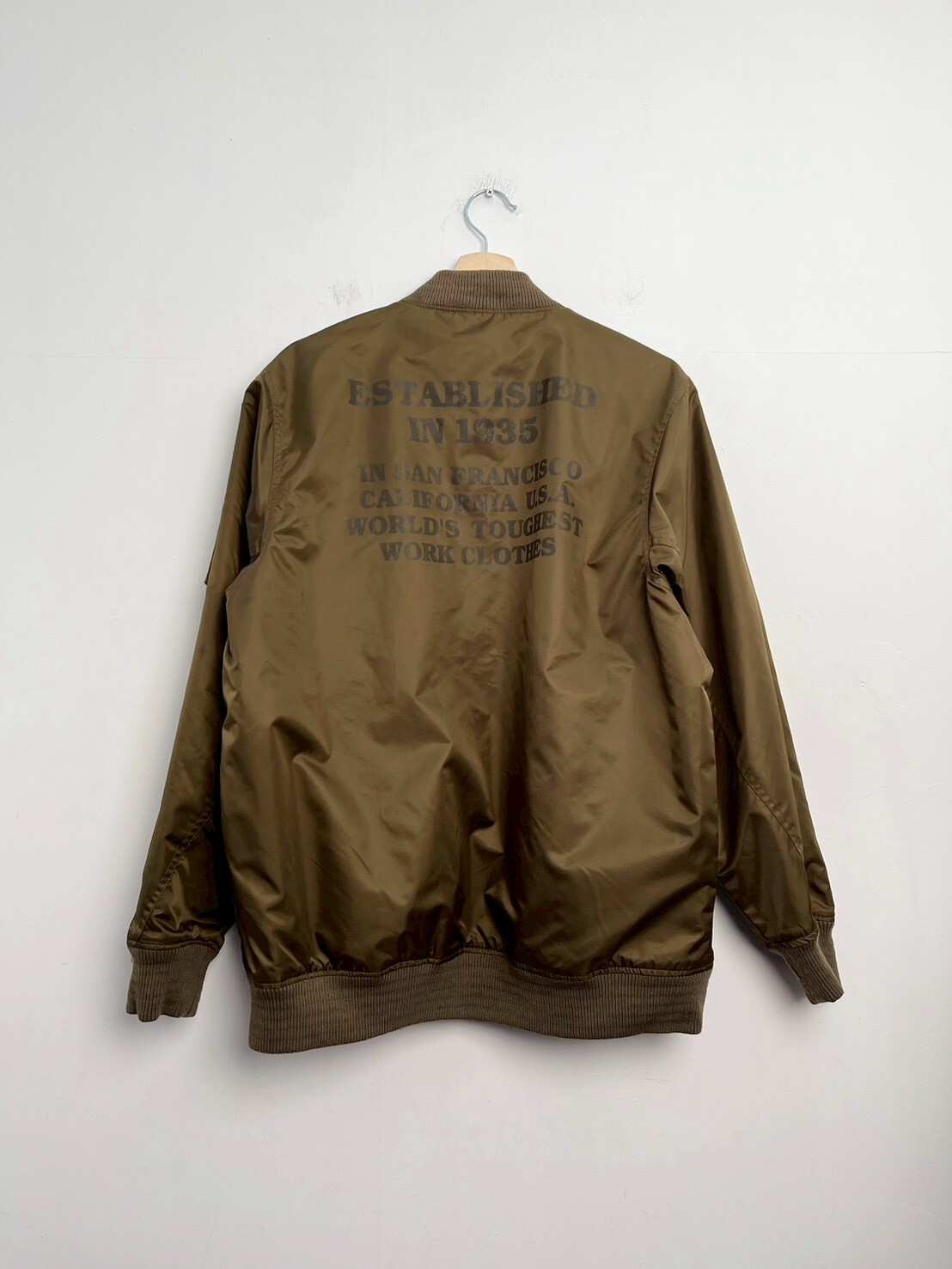 BEN DAVIS 2 WAYS MA-1 JACKET SIZE L