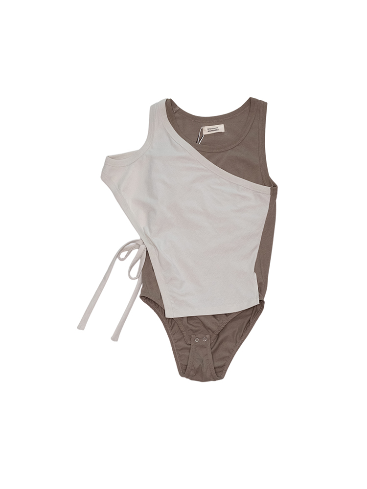 BO Bodysuit - Khaki/Grey Green