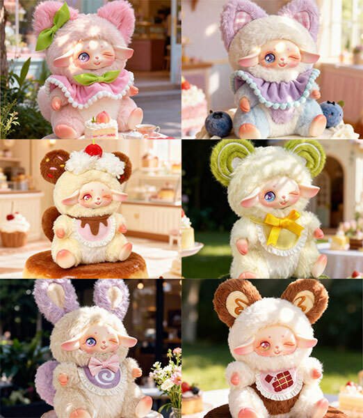 SALLY - Sweet Dream House 1 Box of 6 (Complete Set of 6 Types)